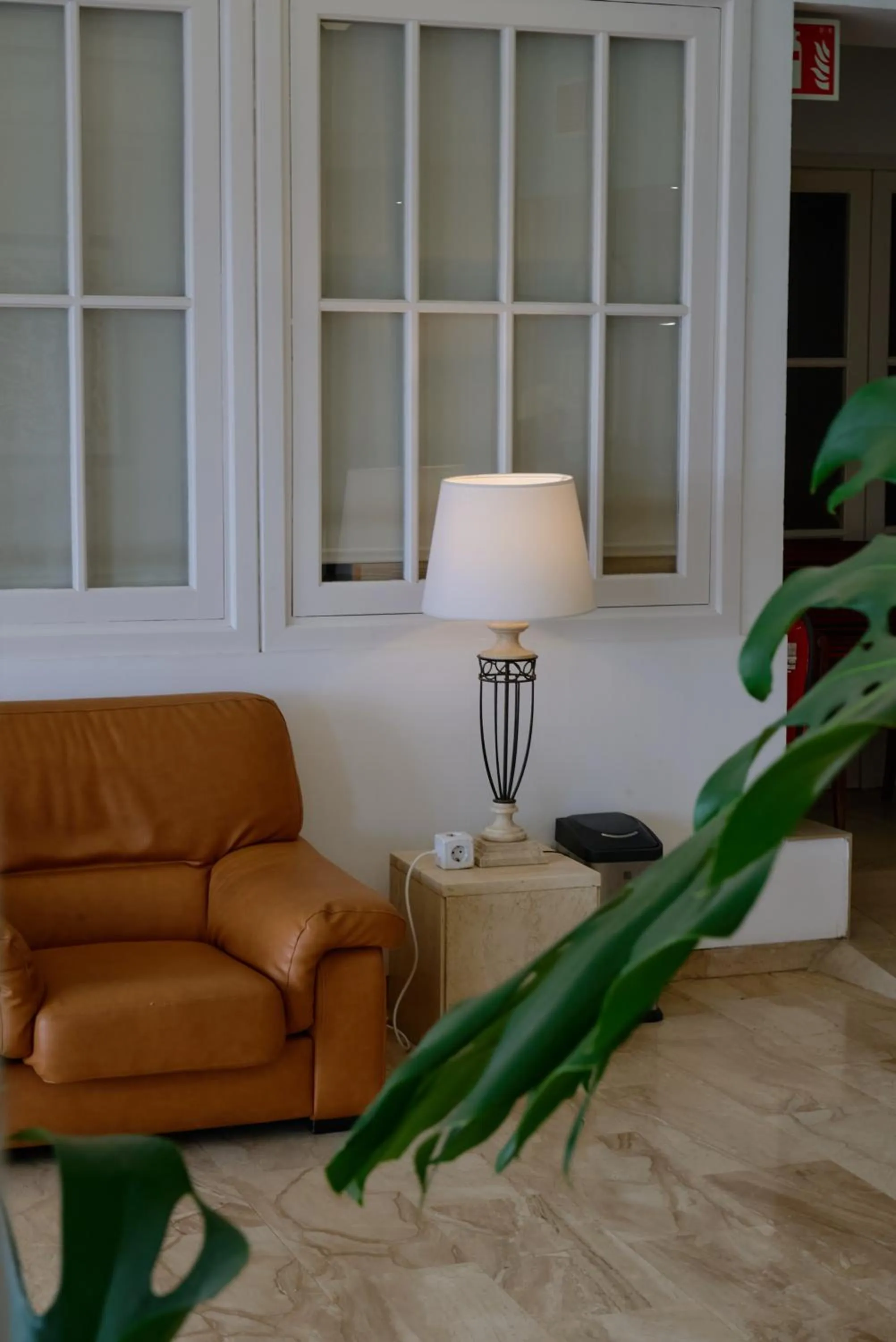 Lobby or reception in Hotel Miramar Badalona