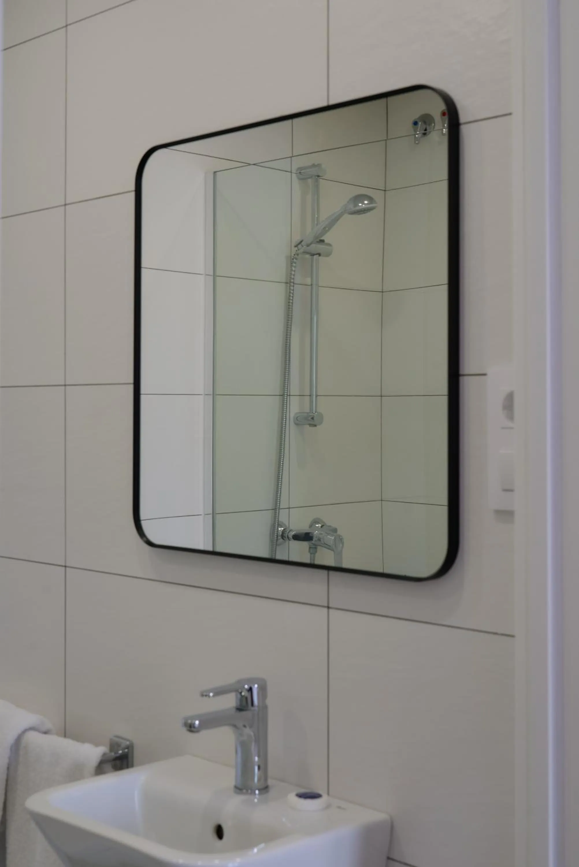 Bathroom in Hotel Miramar Badalona