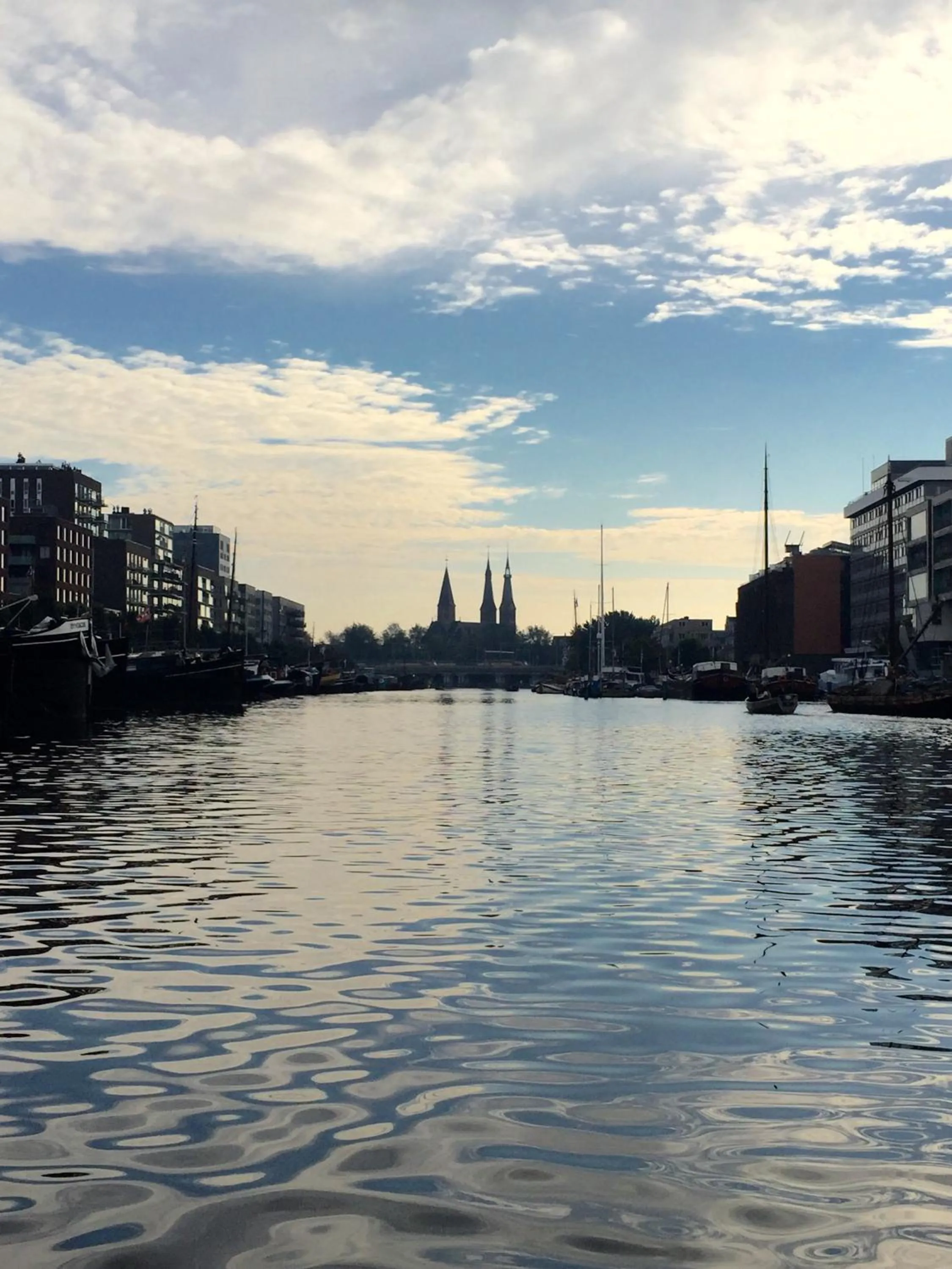Day in Houseboat Westerdok