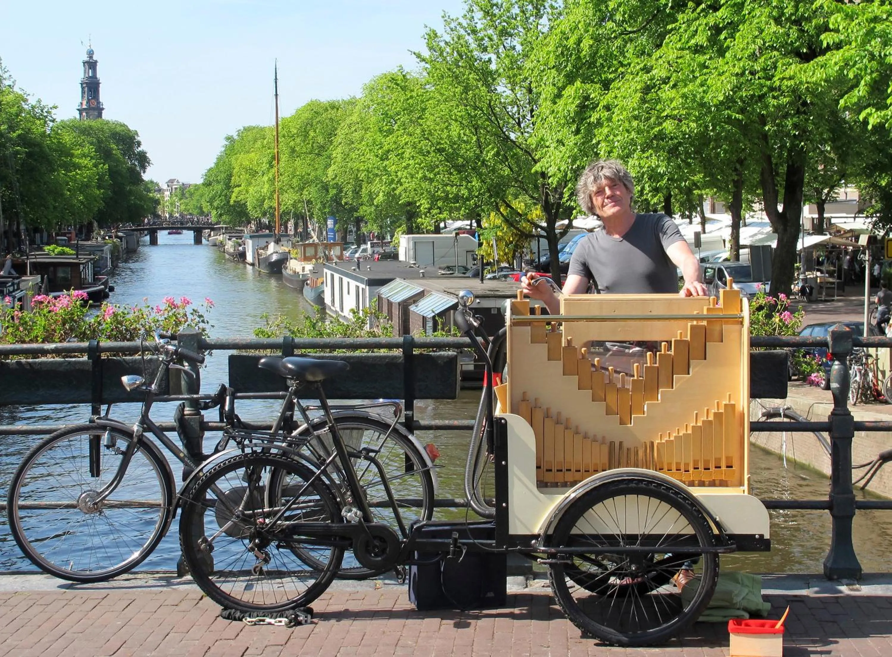 Day in Houseboat Westerdok