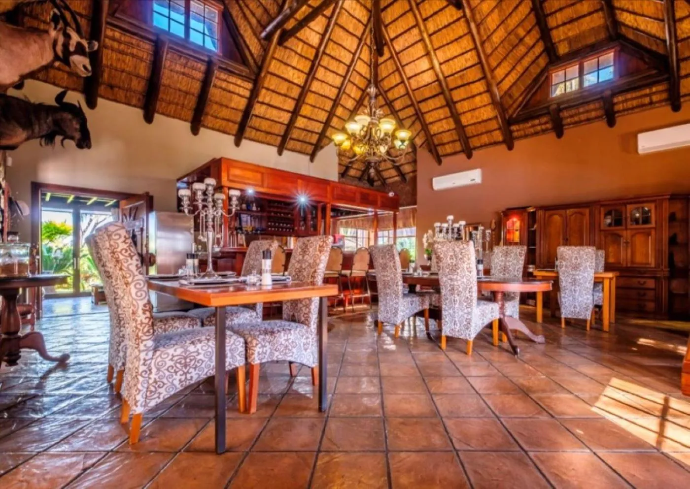 Dining area in Kassaboera Lodge