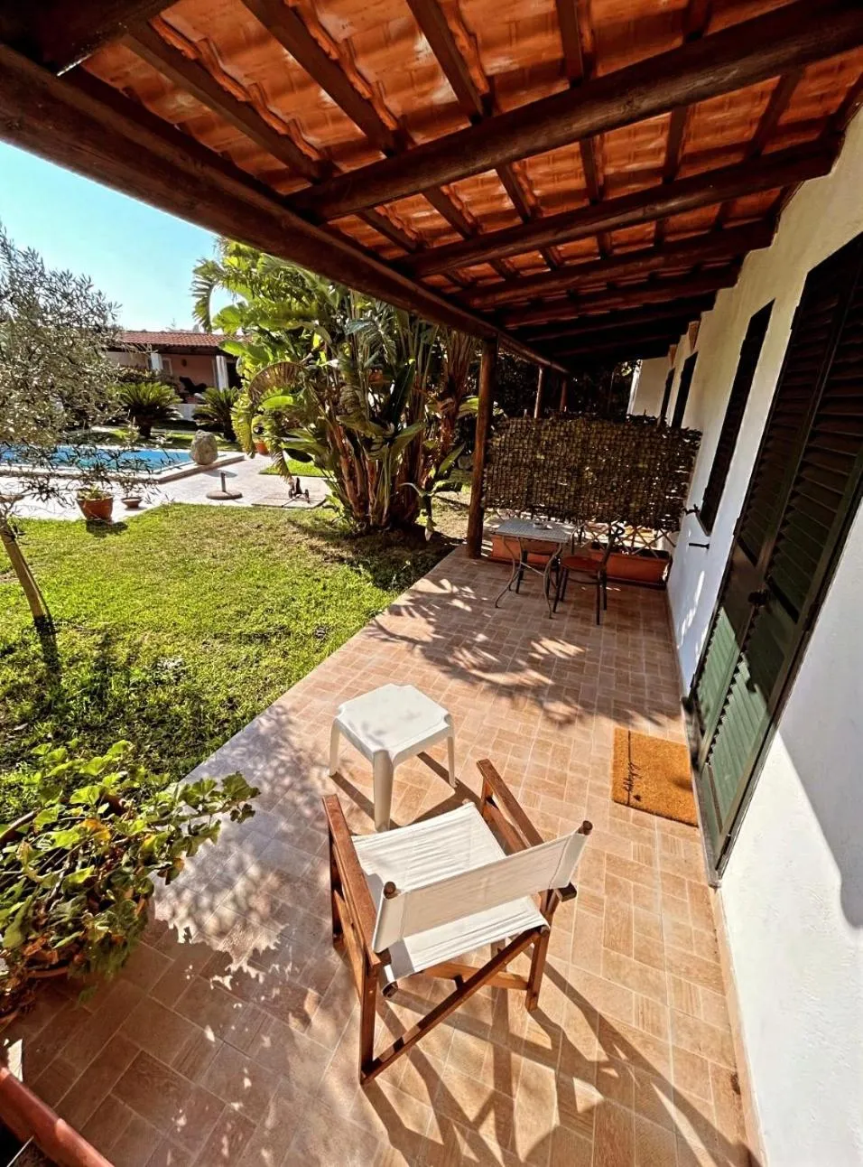 Garden view in Case Vacanze Le Buganville