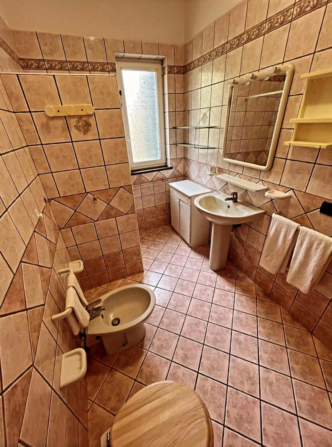 Toilet in Case Vacanze Le Buganville