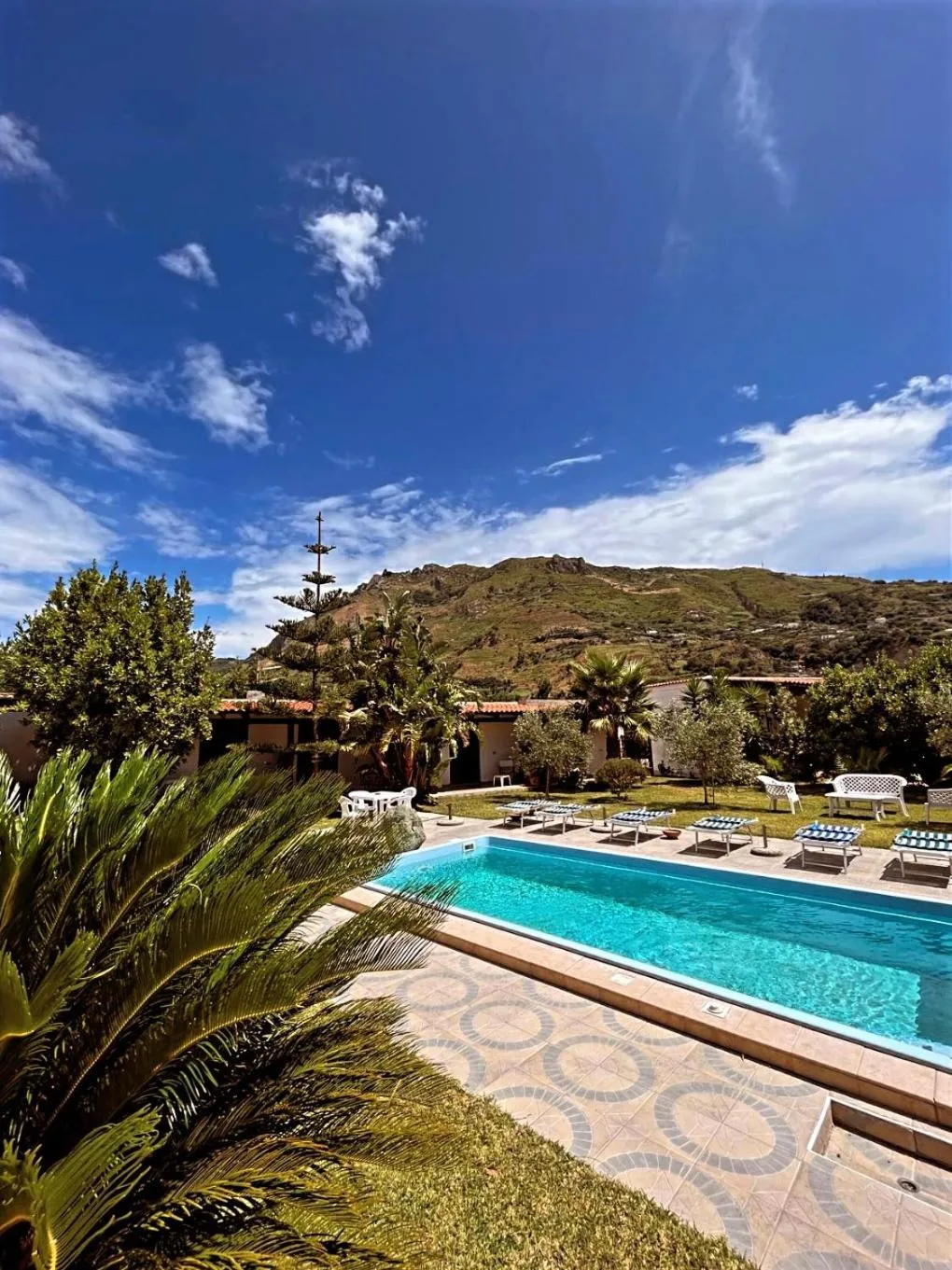 Pool view in Case Vacanze Le Buganville