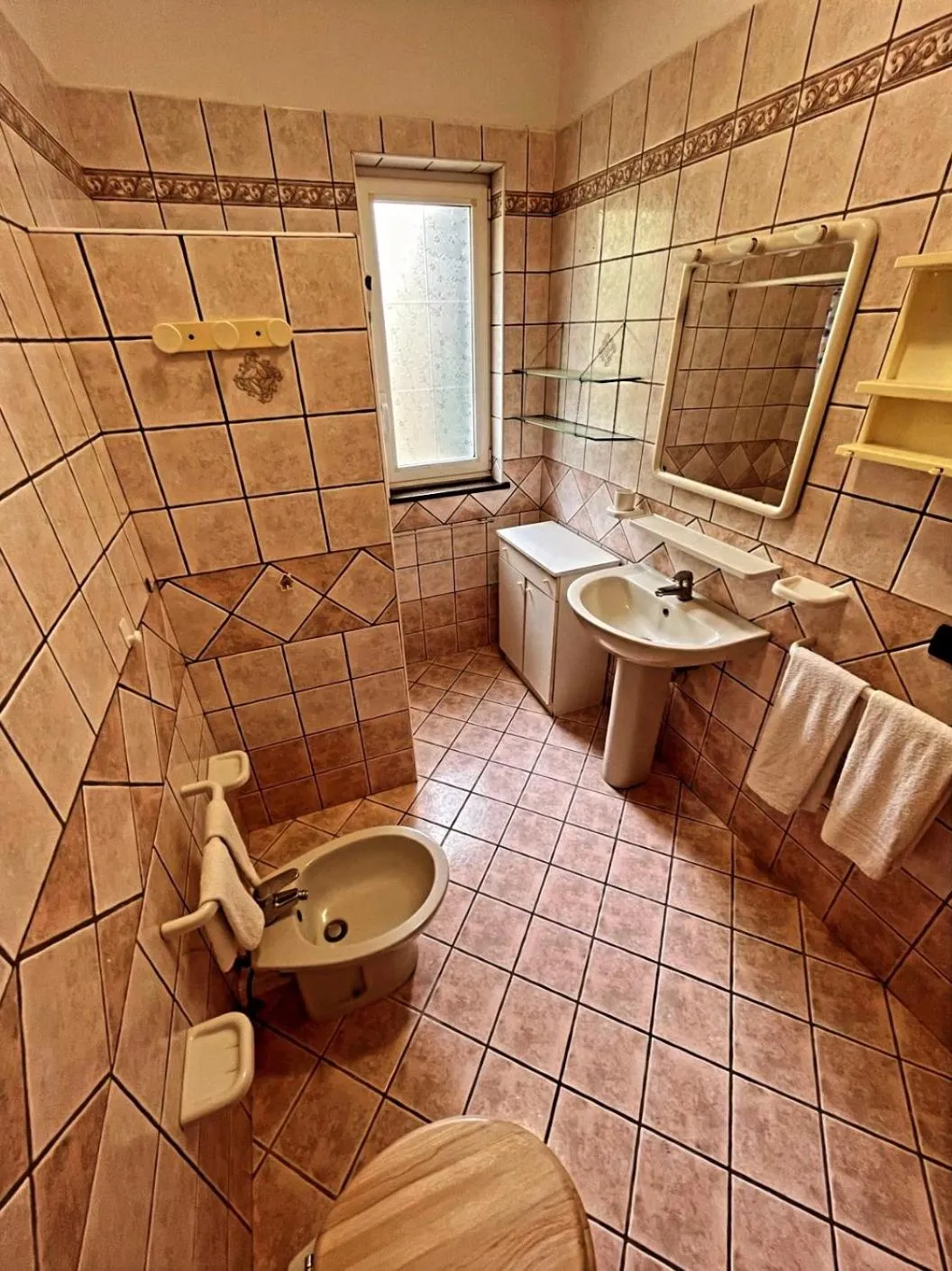 Toilet in Case Vacanze Le Buganville