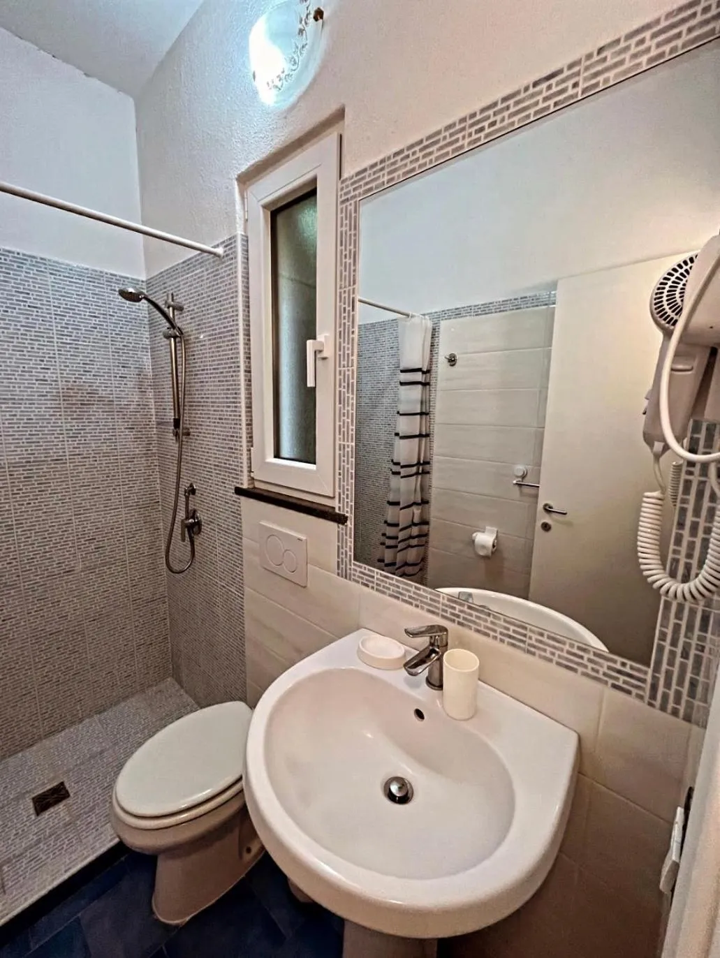 Shower in Case Vacanze Le Buganville