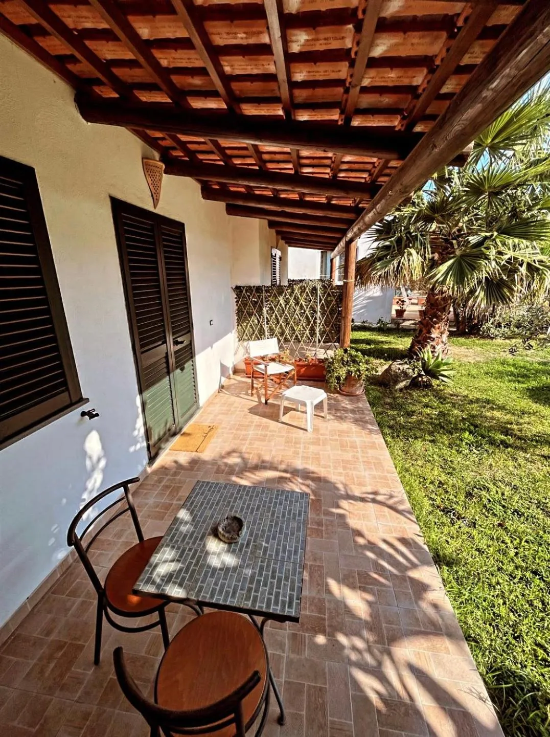 Patio in Case Vacanze Le Buganville