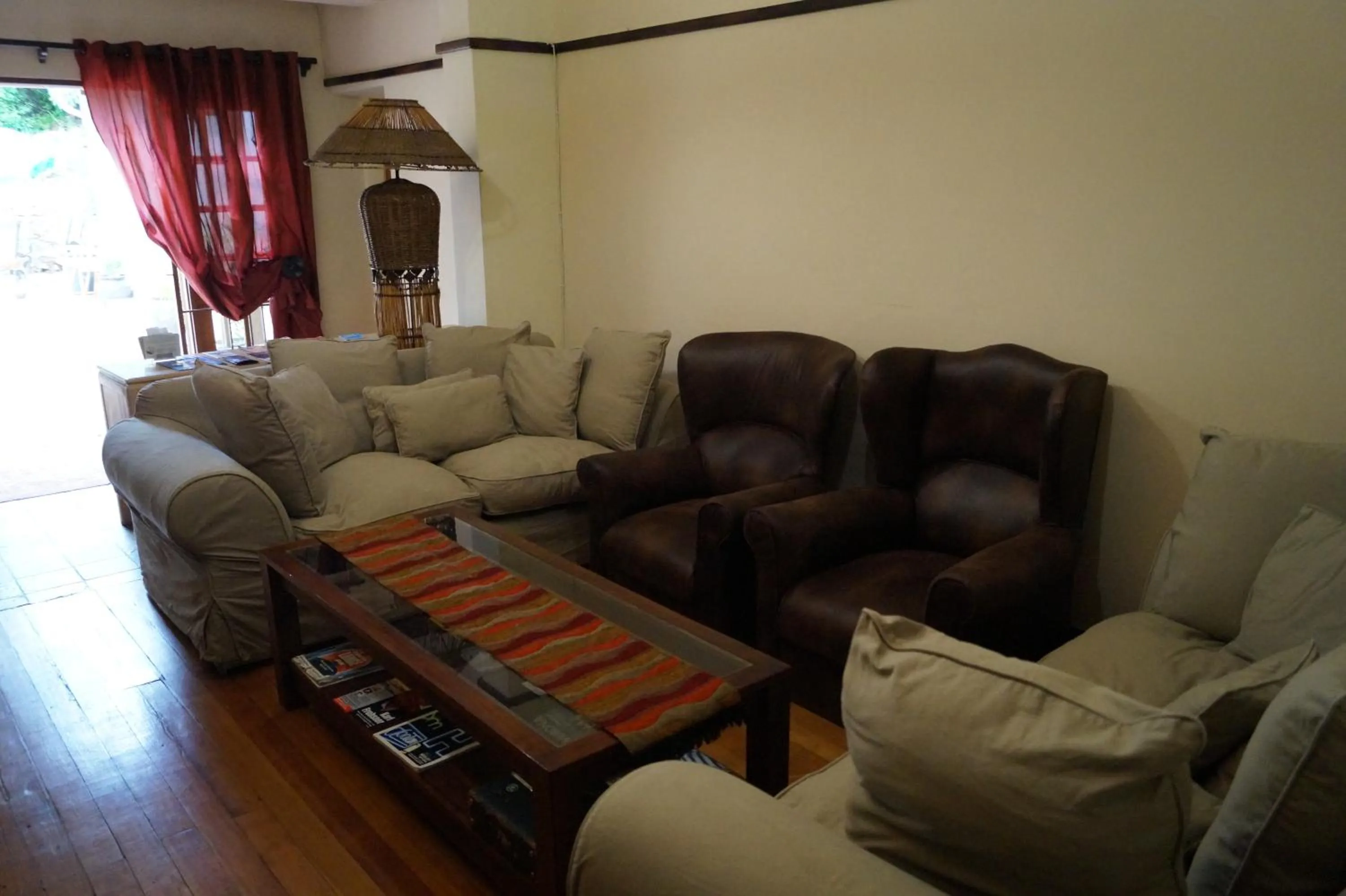 Living room in Westmoreland Lodge