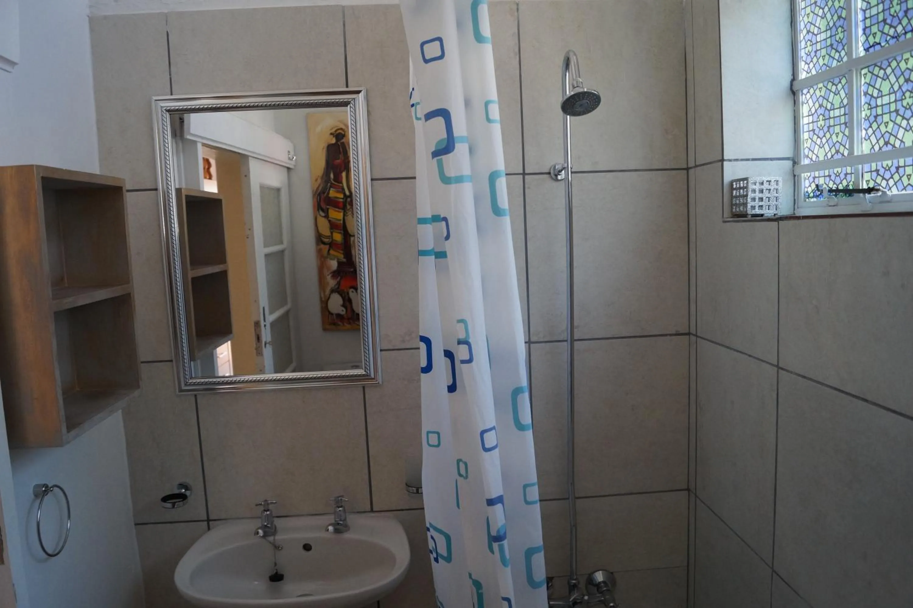 Shower in Westmoreland Lodge