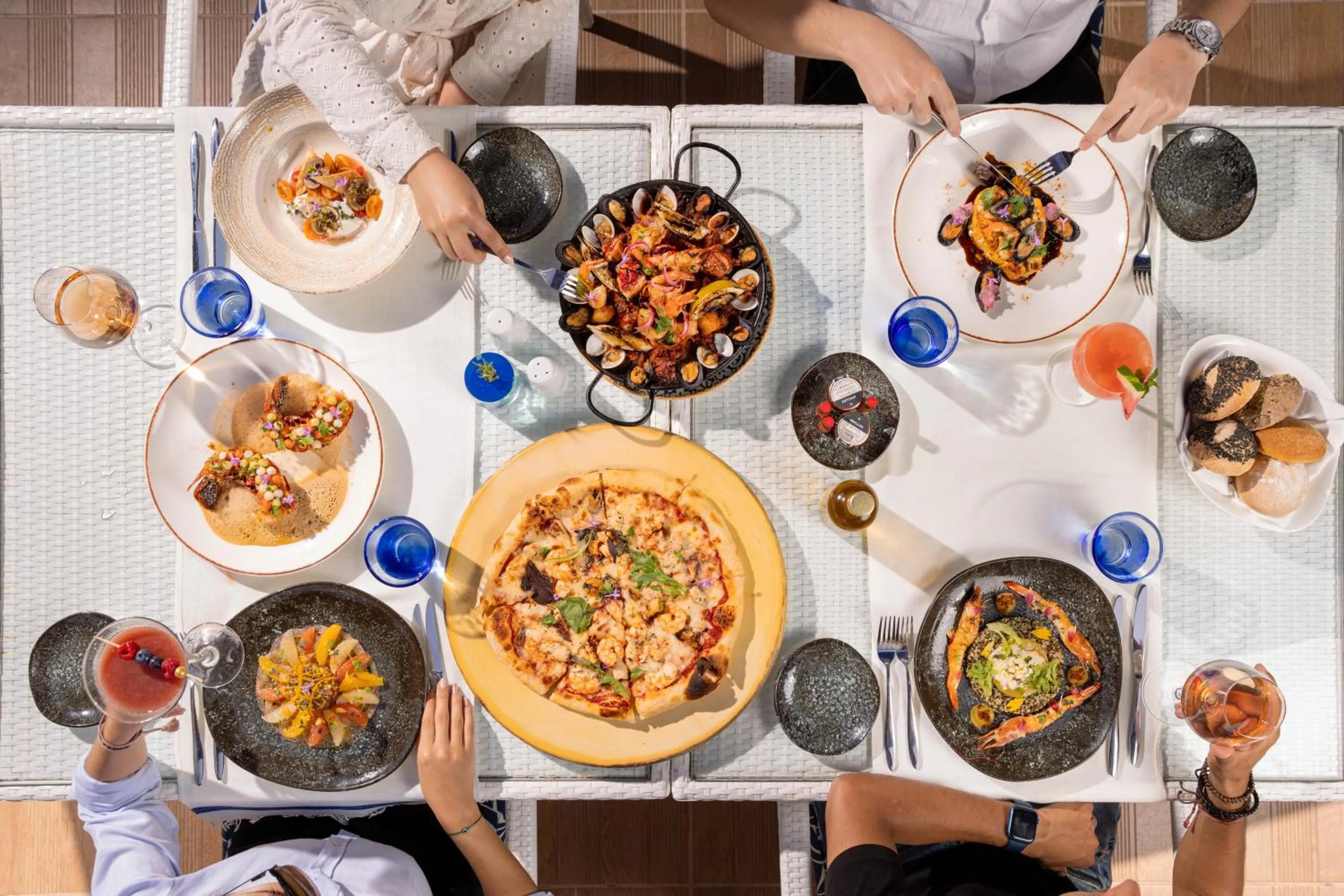 Restaurant/places to eat in Banyan Tree Tamouda Bay