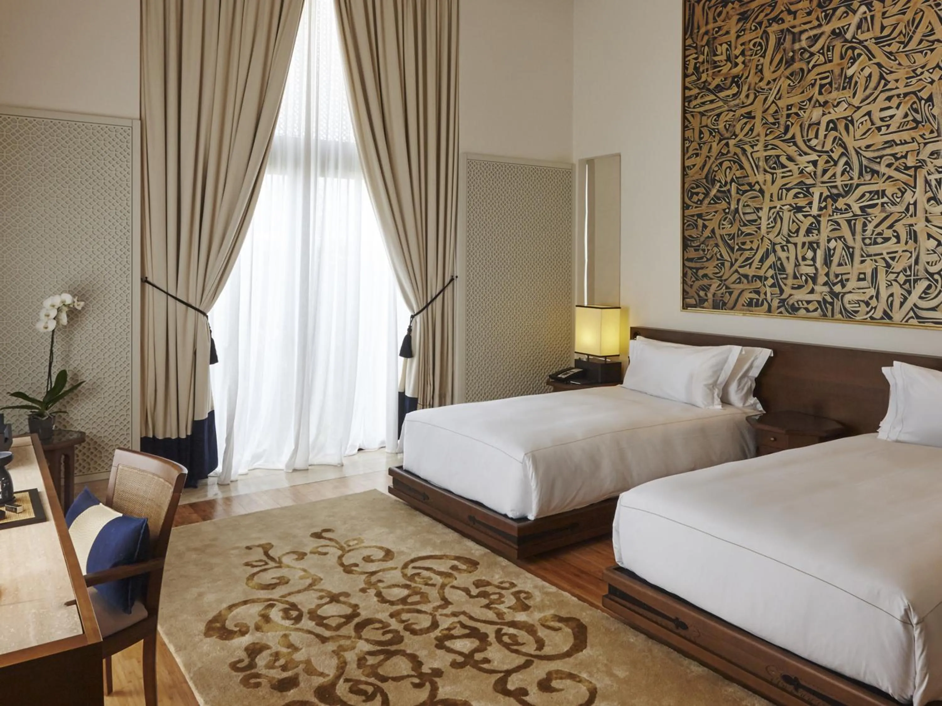 Bedroom, Bed in Banyan Tree Tamouda Bay