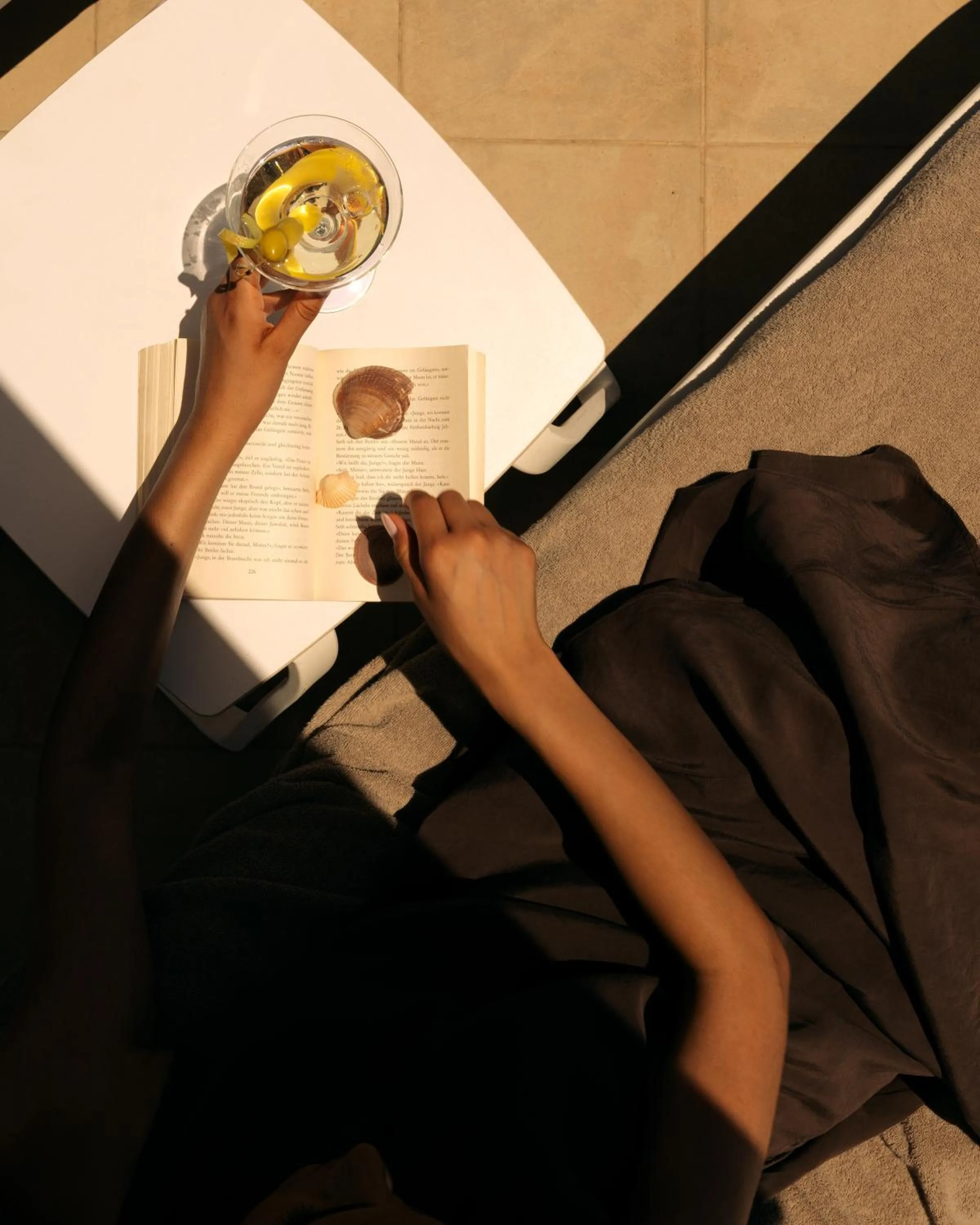 Drinks in Banyan Tree Tamouda Bay