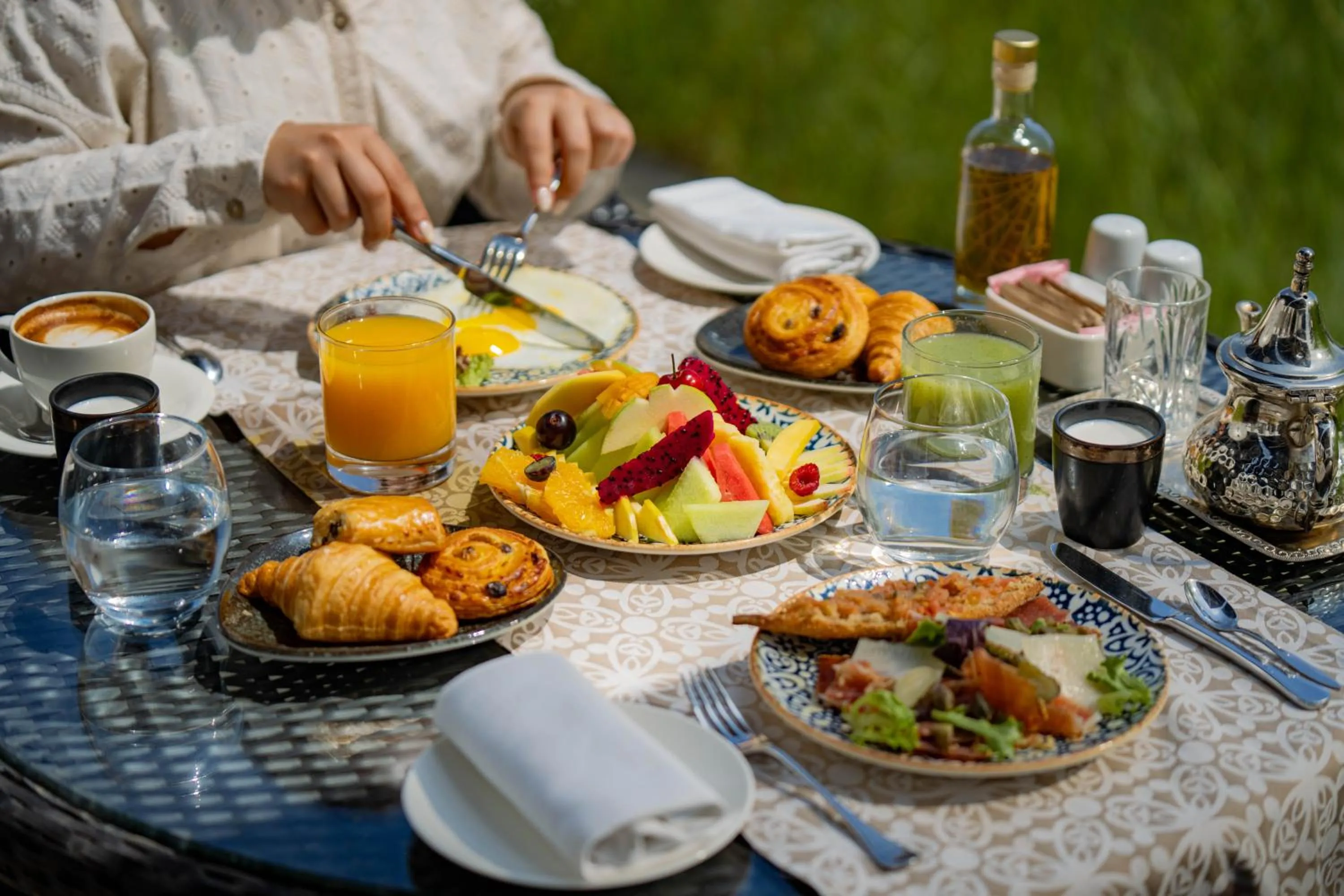 Breakfast in Banyan Tree Tamouda Bay