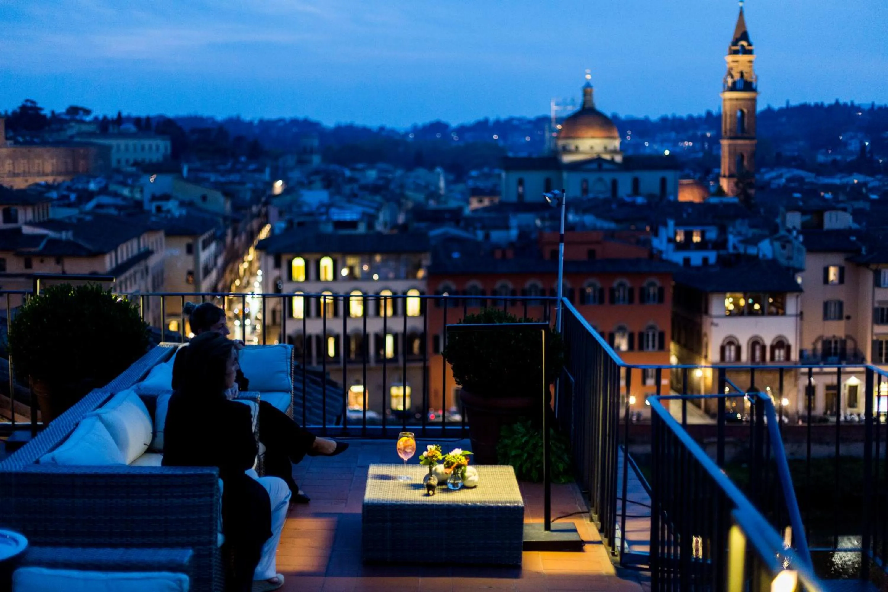 Balcony/Terrace in Antica Torre Tornabuoni