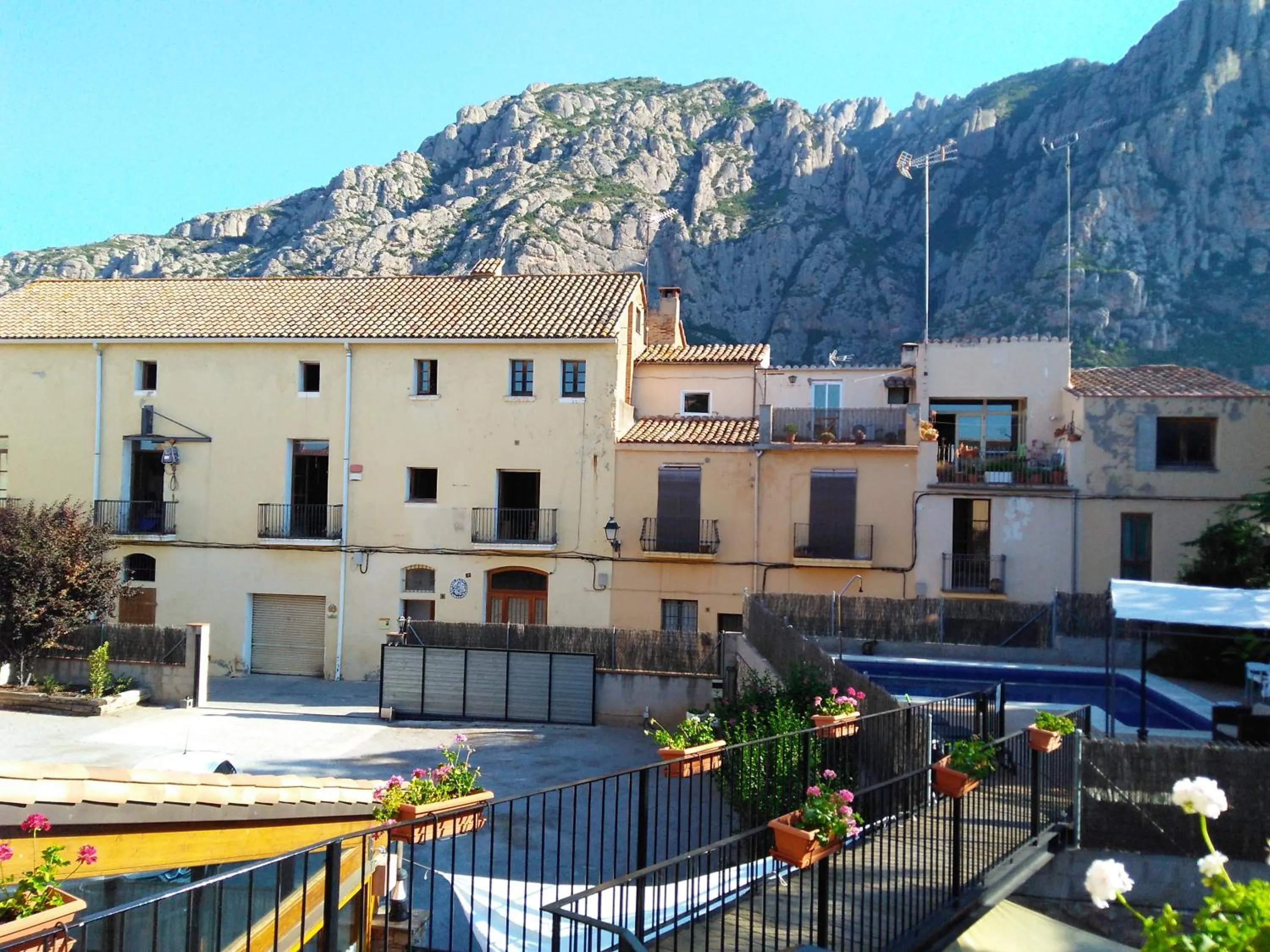 Mountain view in Hotel Can Missé