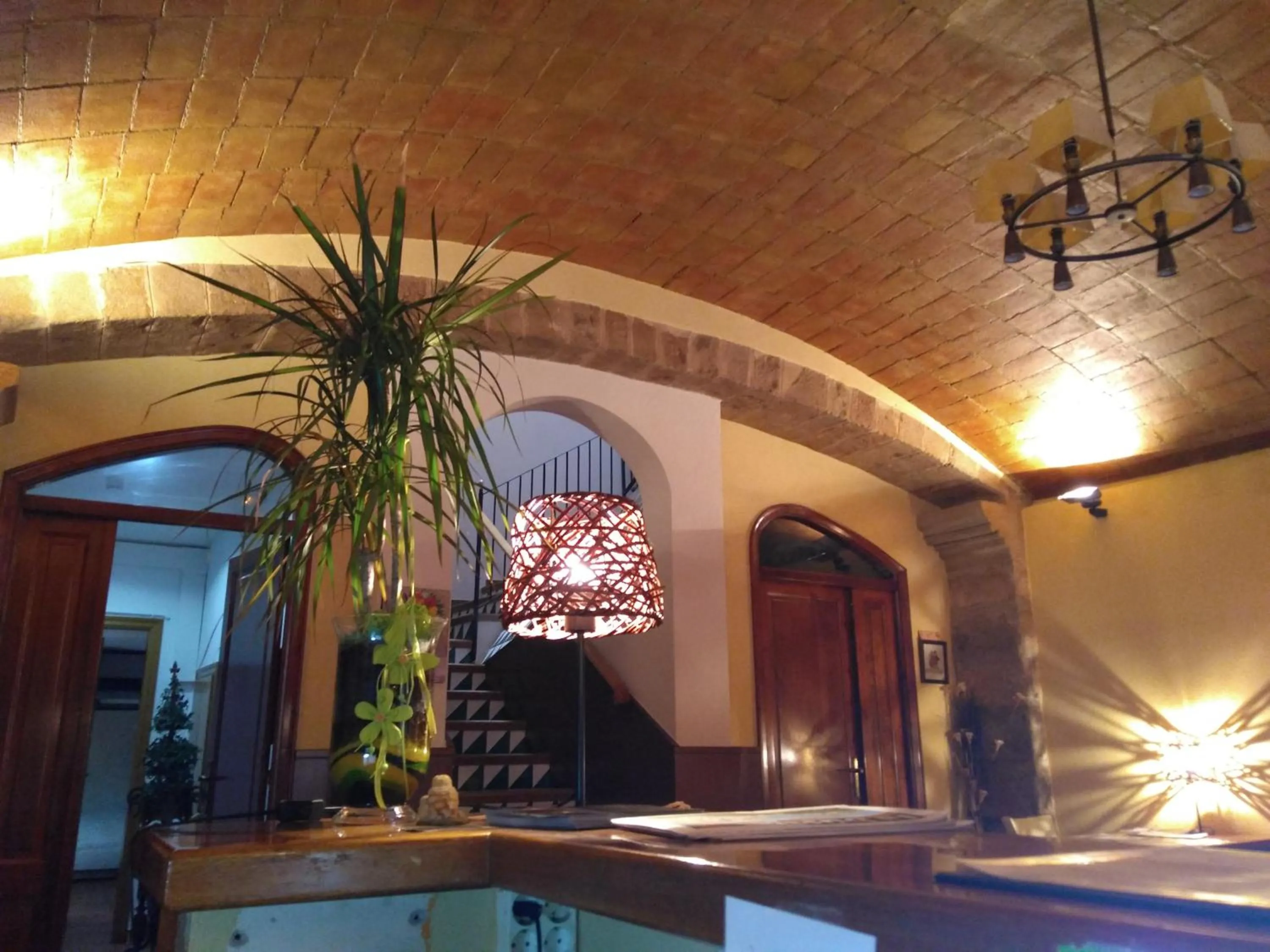 Lobby or reception in Hotel Can Missé