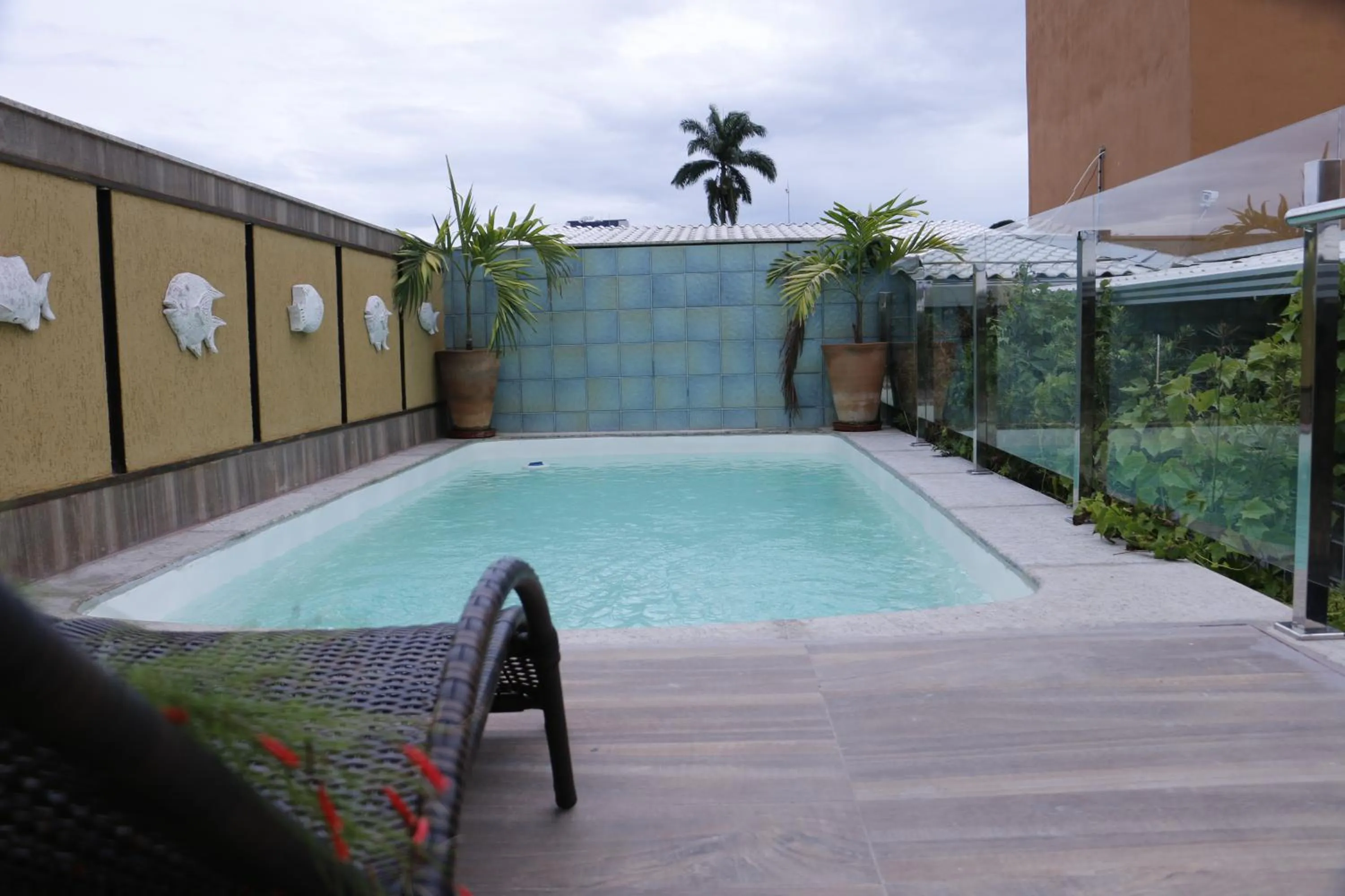 Swimming pool in San Diego Lancaster Teófilo Otoni