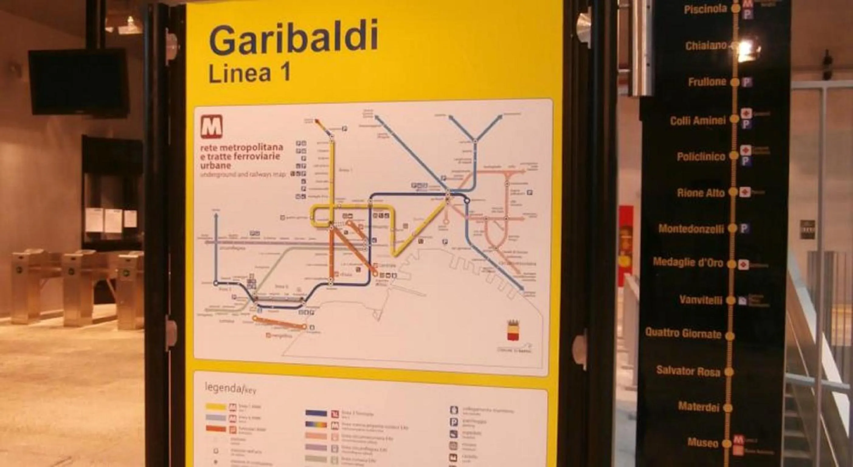 Floor plan in B&B Paradise