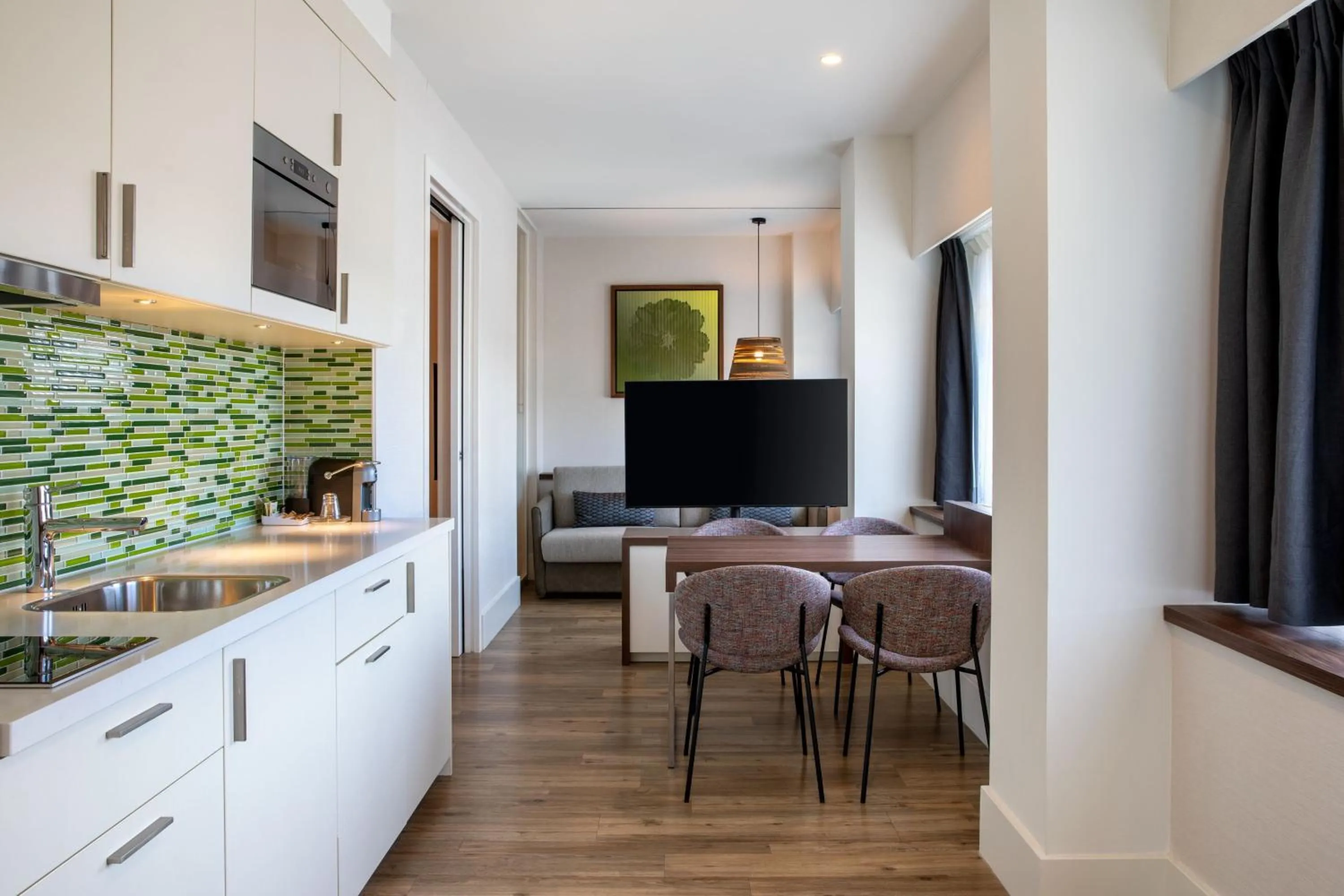 Living room in Element Amsterdam