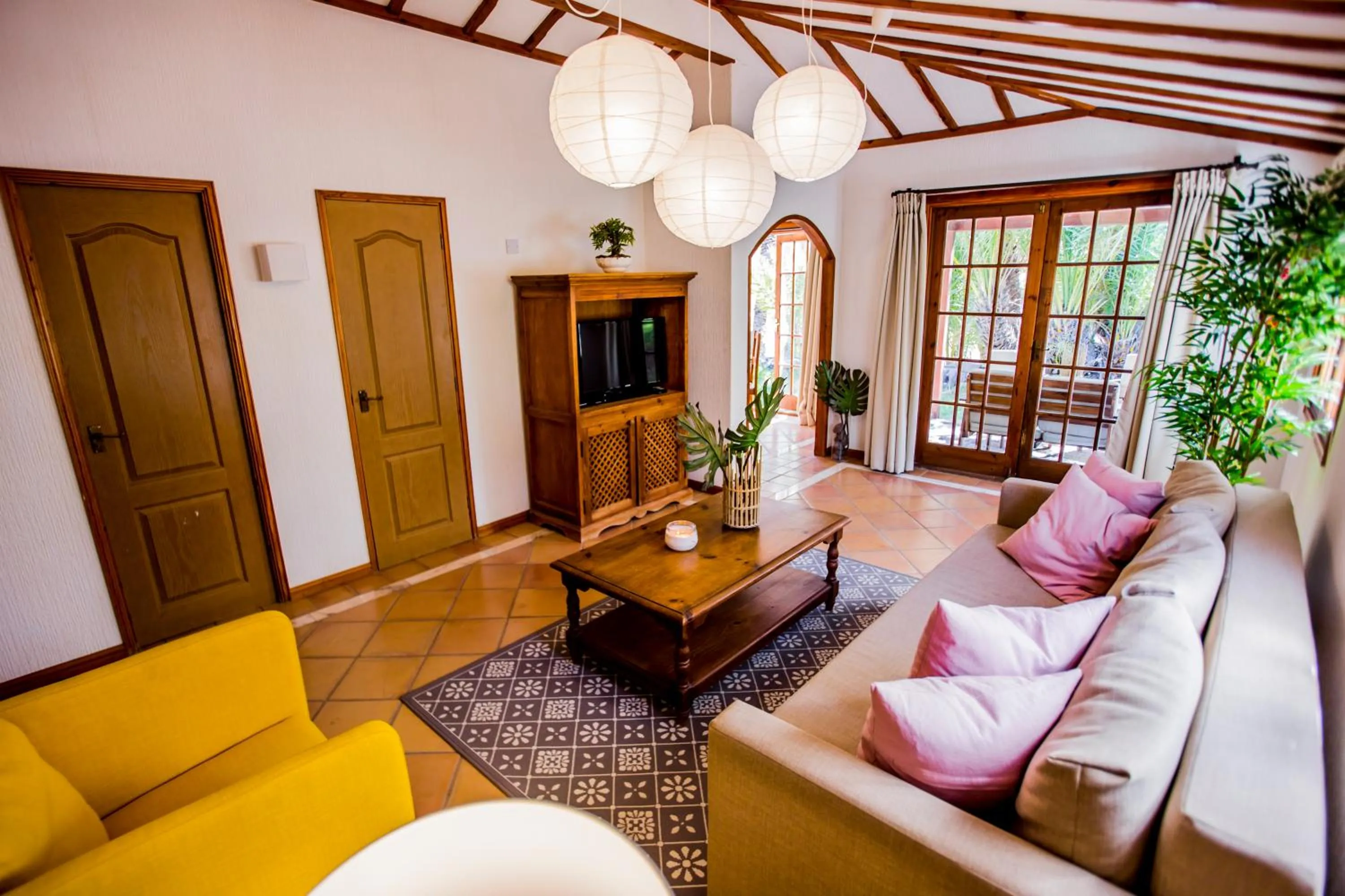 Living room in Bahía de Ávalos