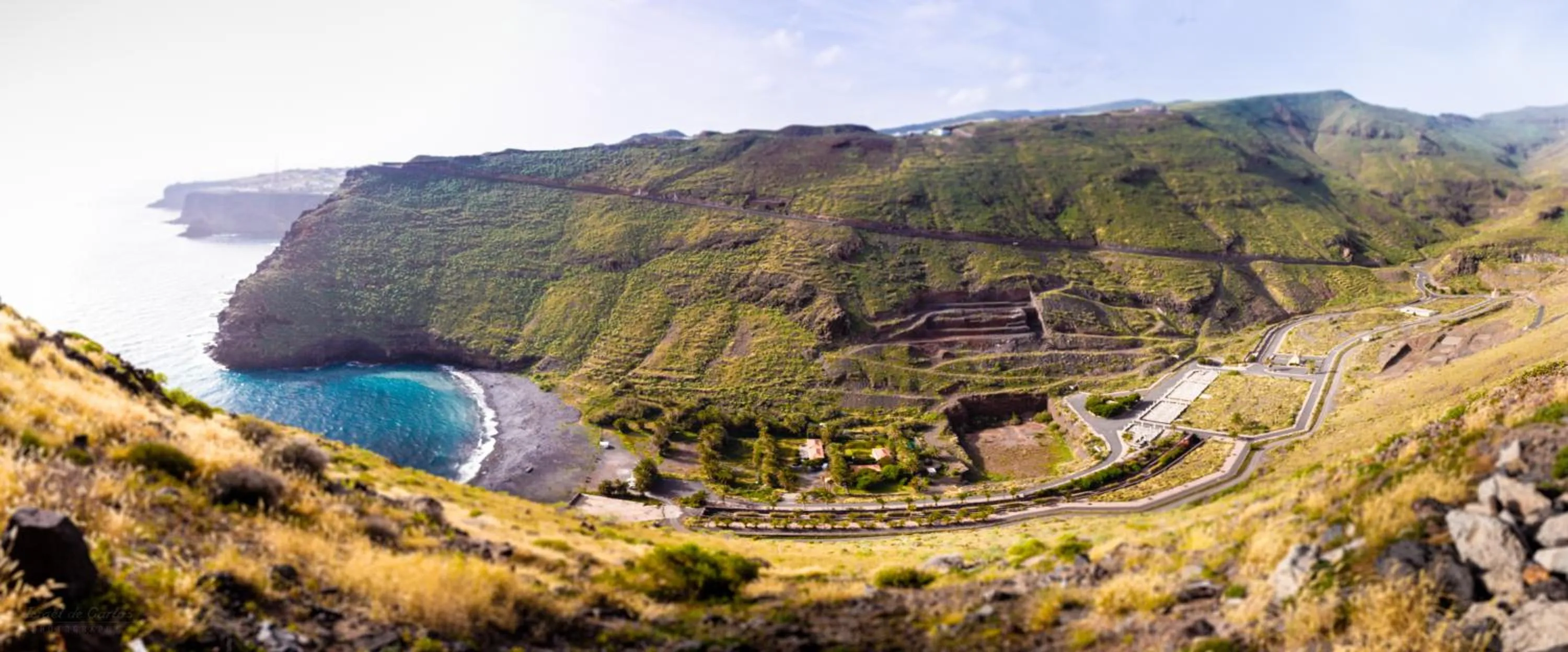 Natural landscape in Bahía de Ávalos