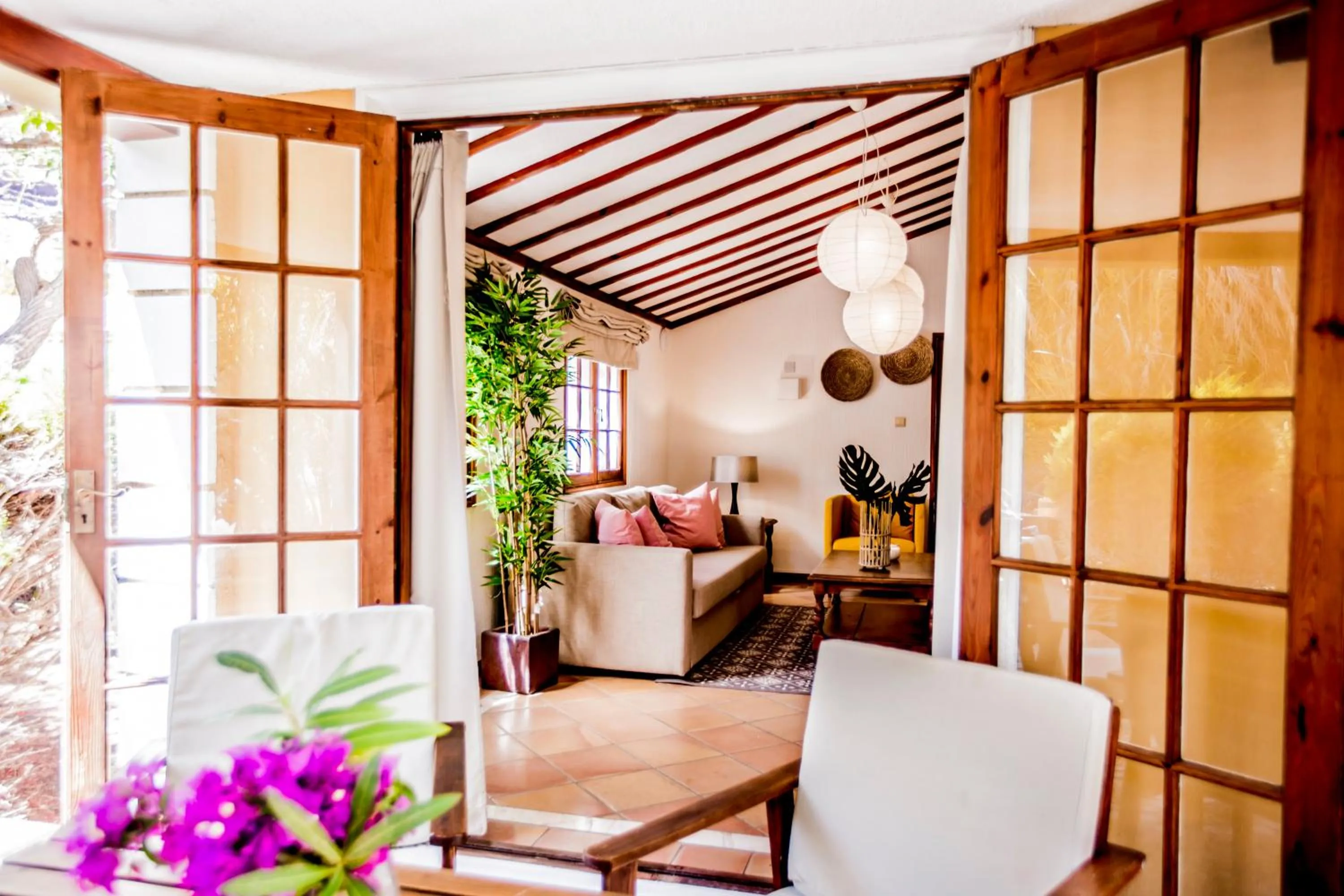 Living room in Bahía de Ávalos