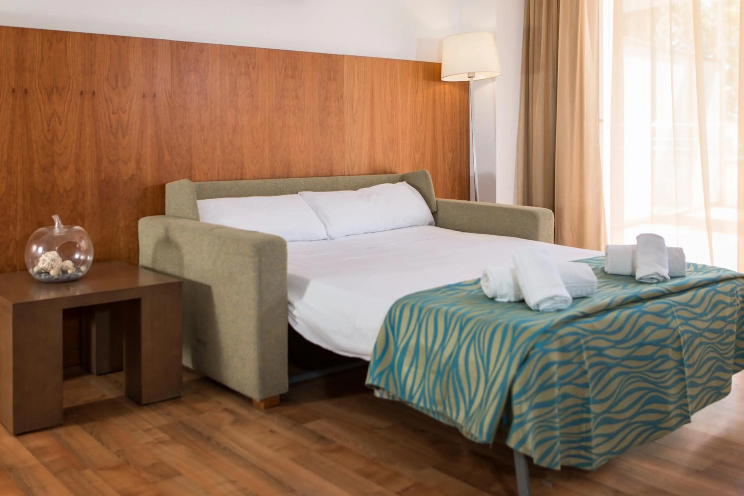 Bed in RVHotels Nautic Park