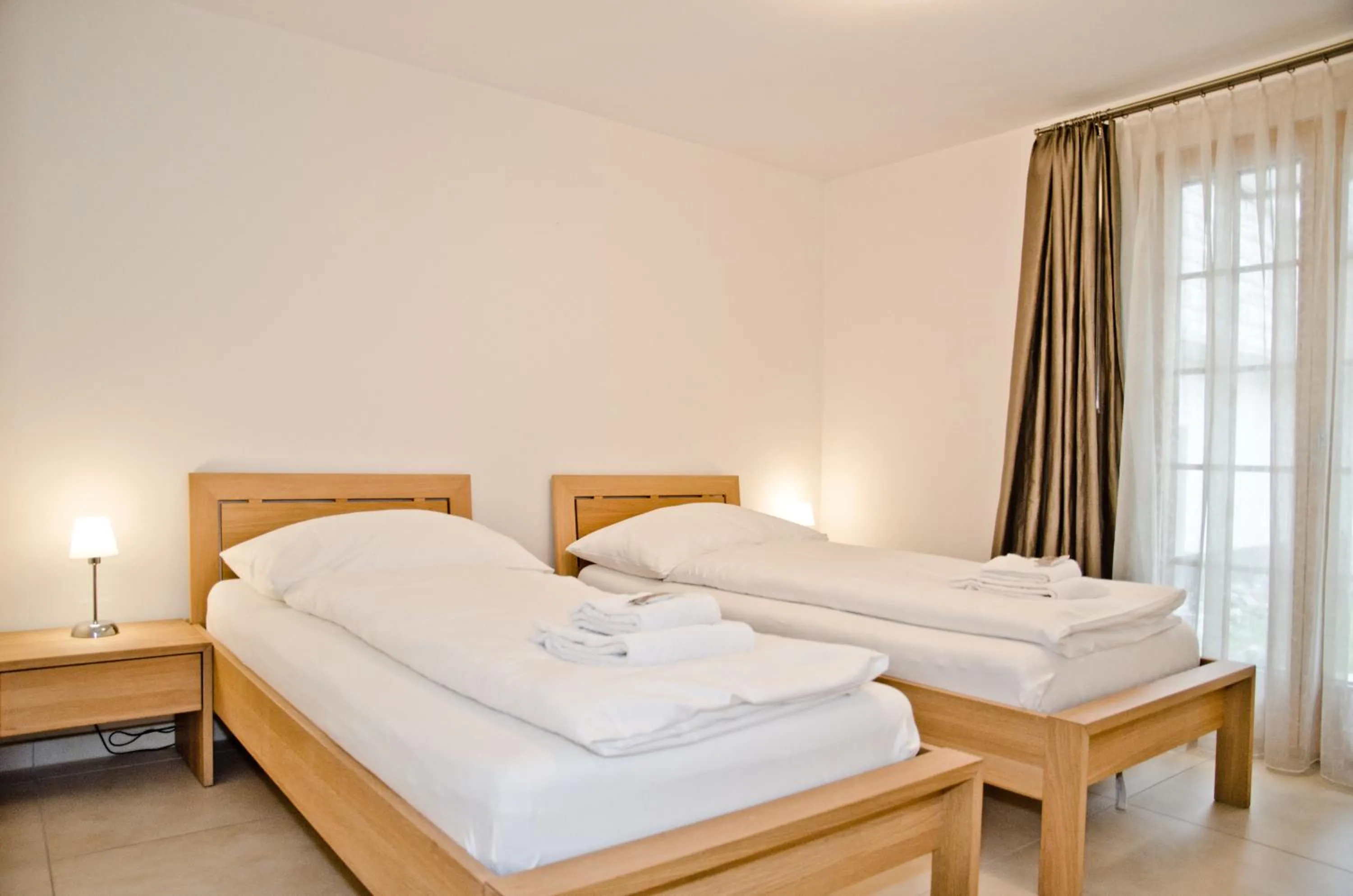 Bedroom, Bed in Apartment Delta - GRIWA RENT AG
