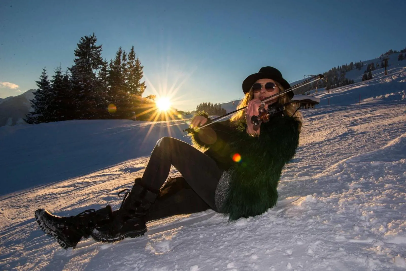 Winter in Haus Bergland