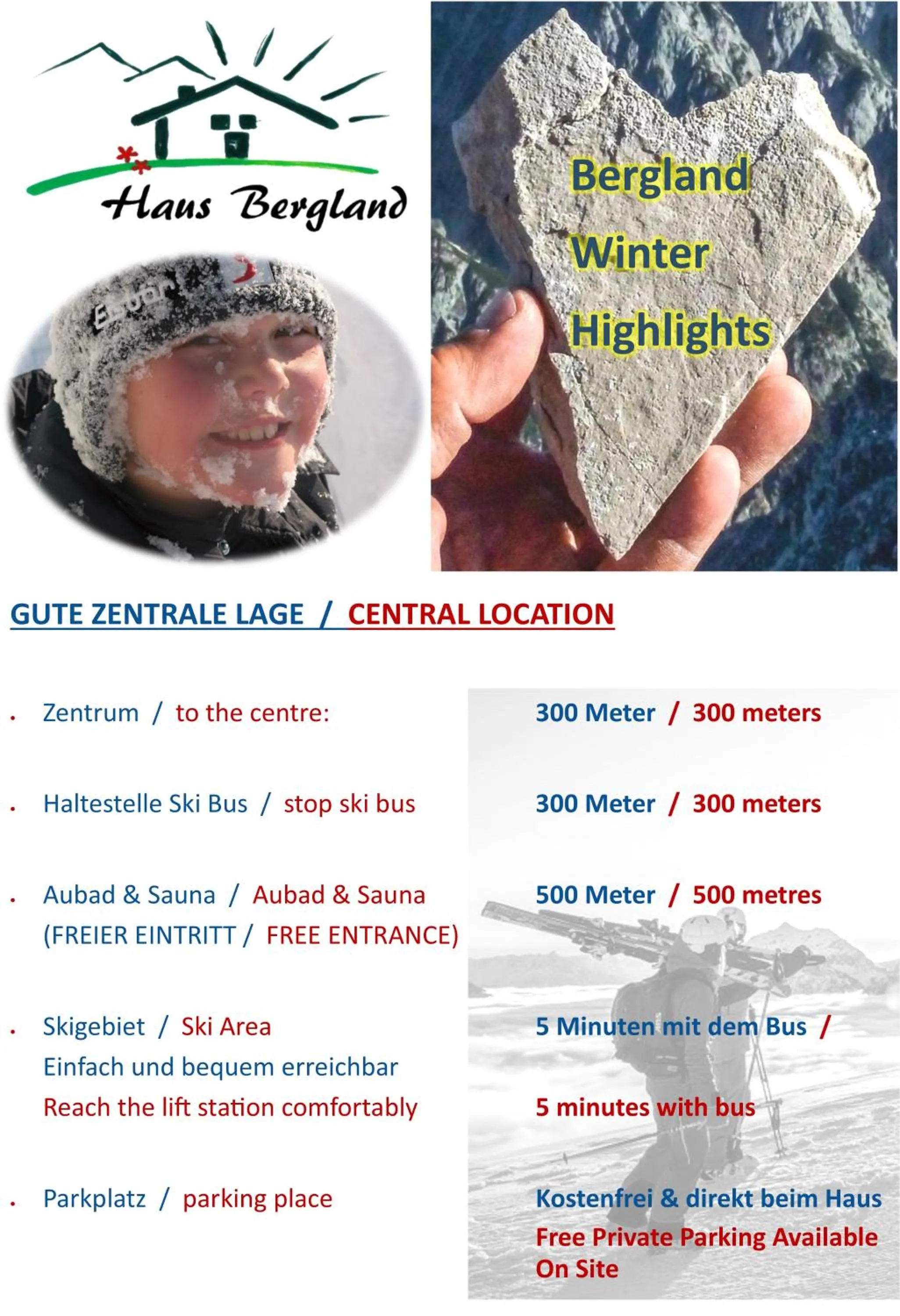 Activities in Haus Bergland