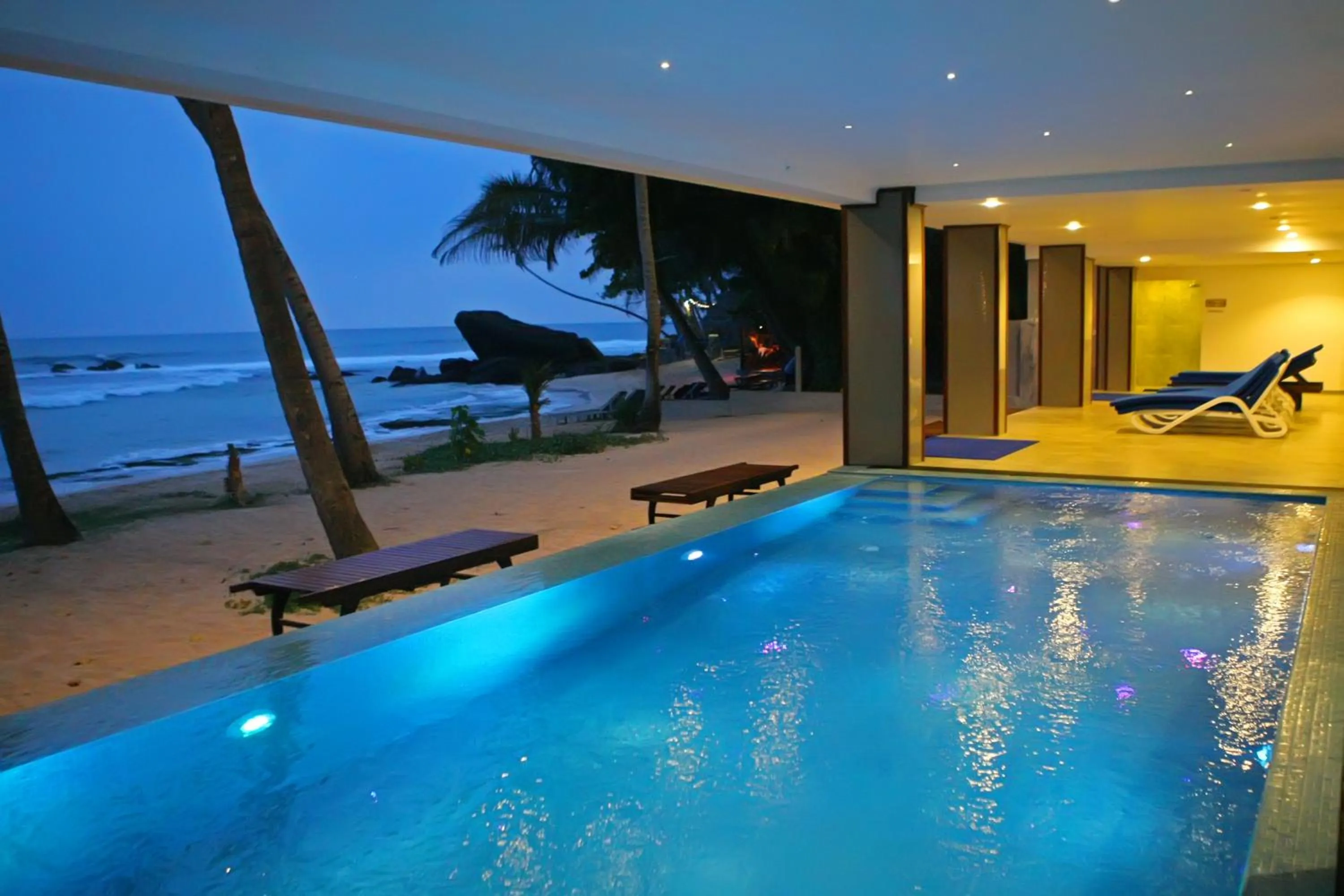 Sea view in Sayura Beach Hotel