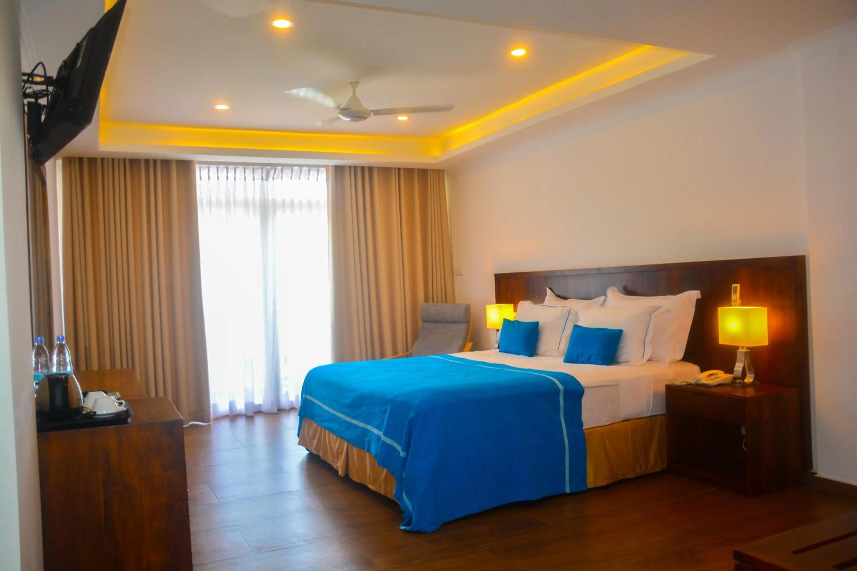 Bedroom, Bed in Sayura Beach Hotel