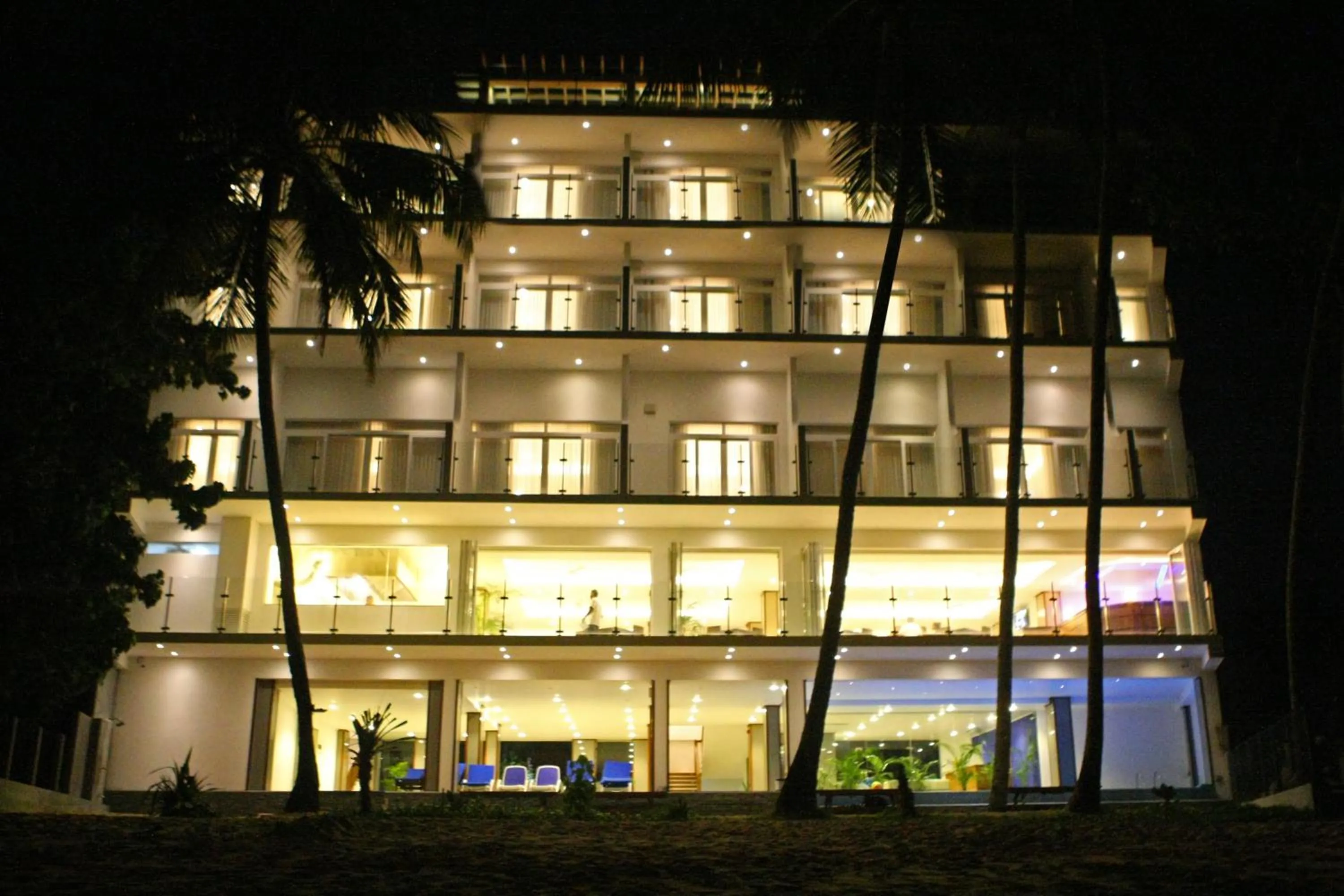 Property building in Sayura Beach Hotel