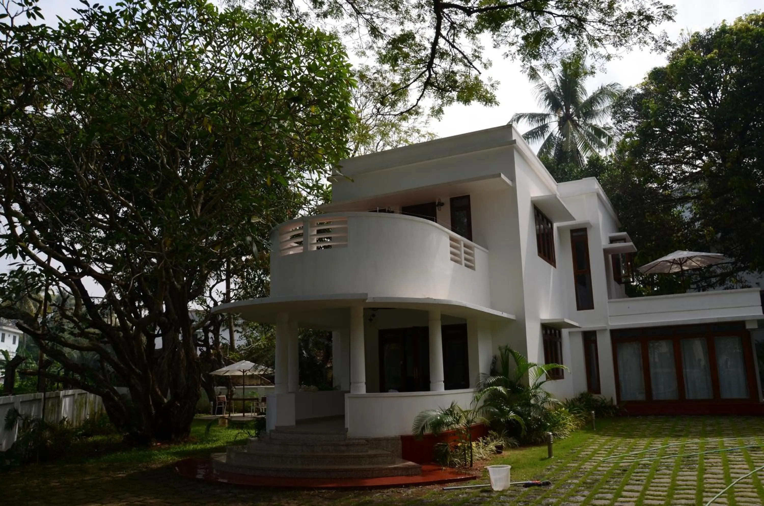 Garden view in Beach Gate Bungalows - A CGH Earth SAHA Experience