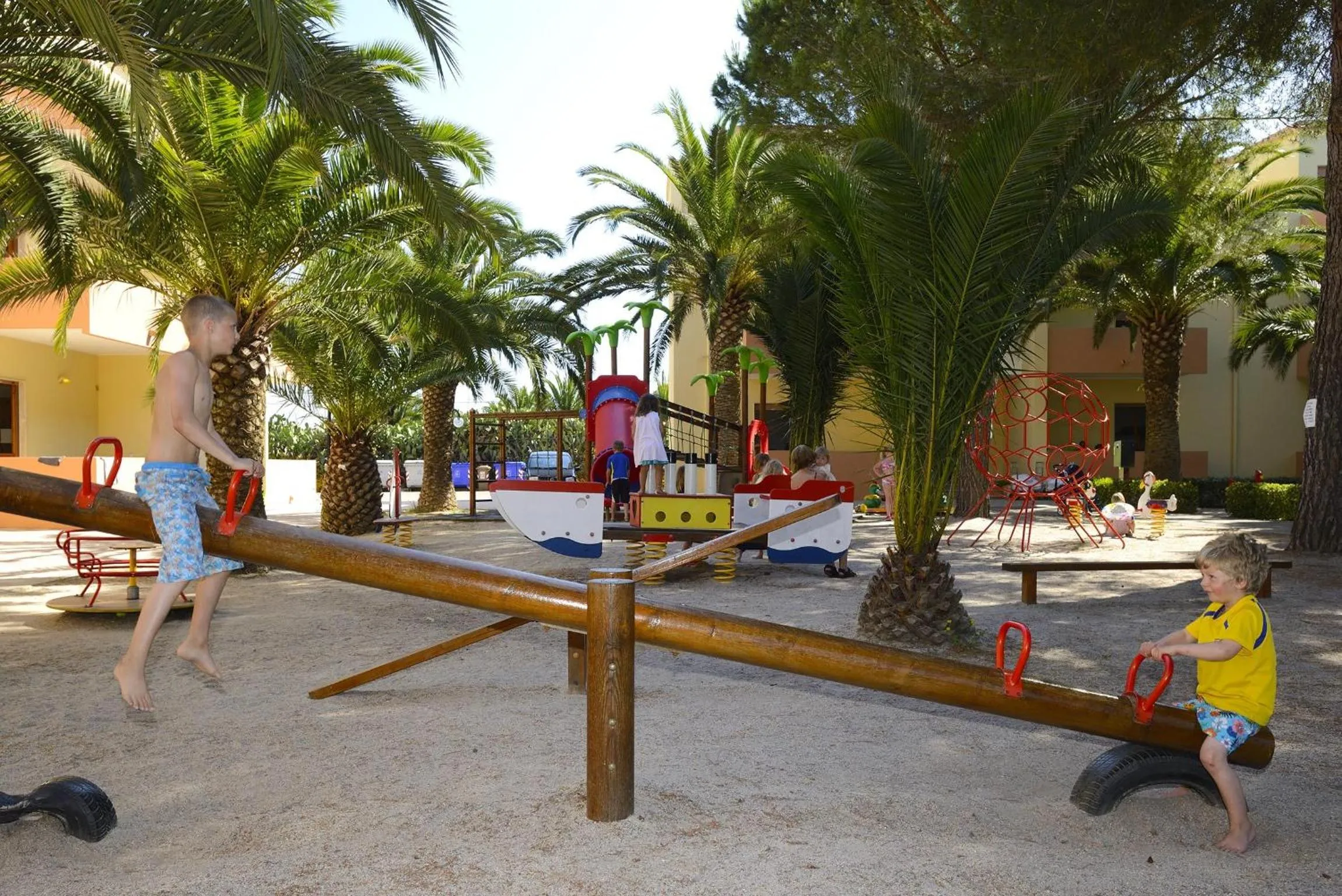 Area and facilities in Hotel Oasis