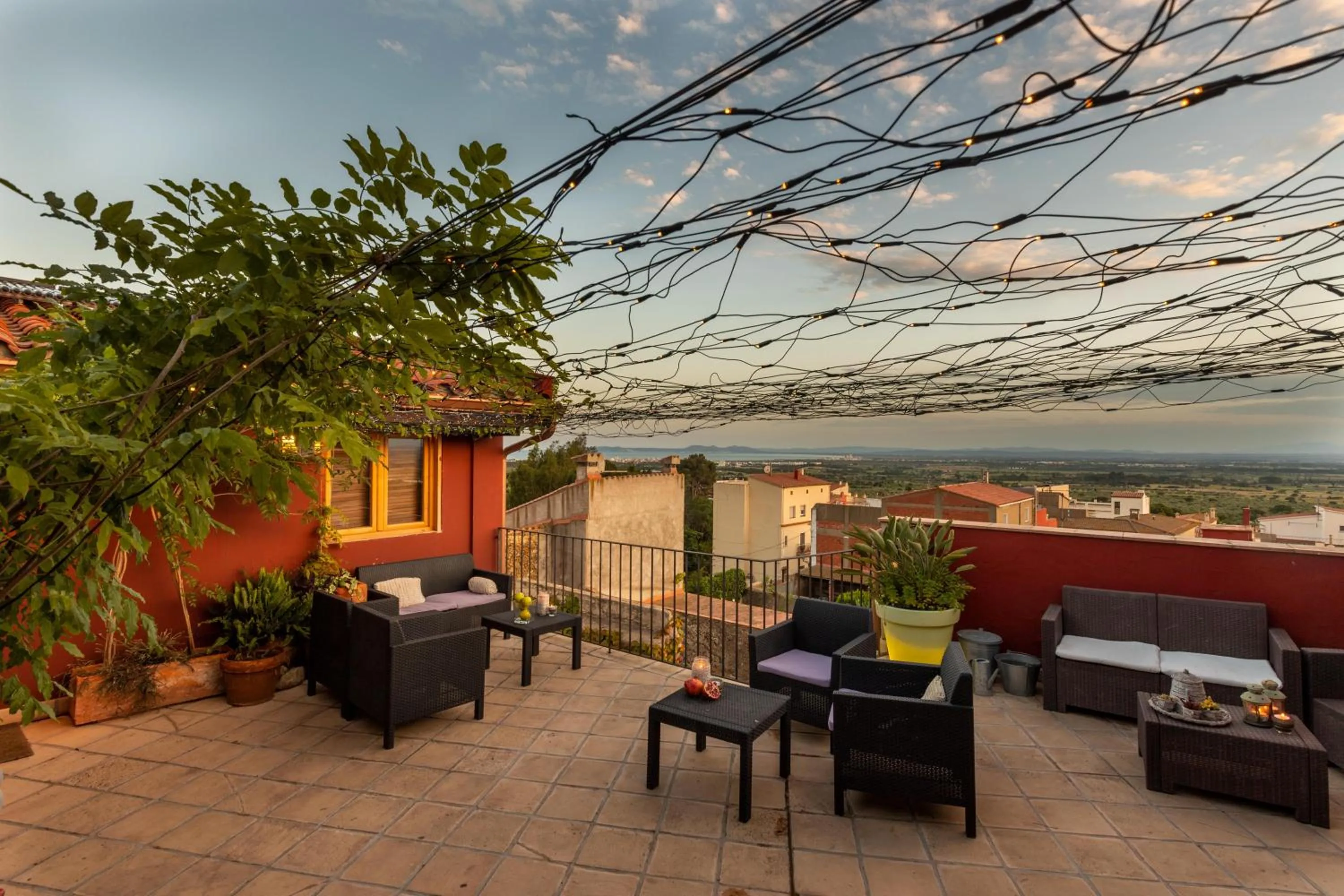 Balcony/Terrace in Hotel Boutique Niu de Sol - Designed for Adults