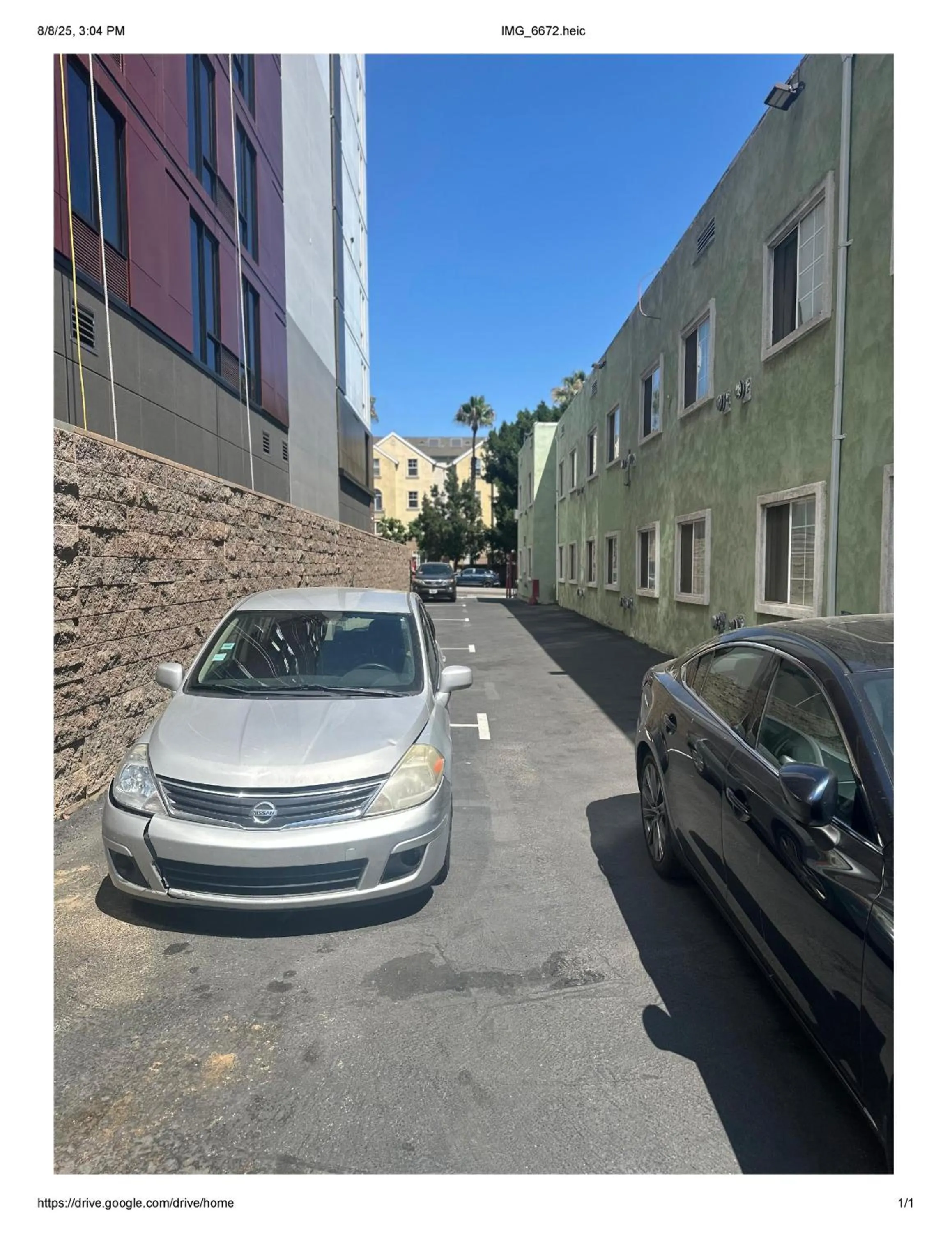 Parking in Roxy Hotel