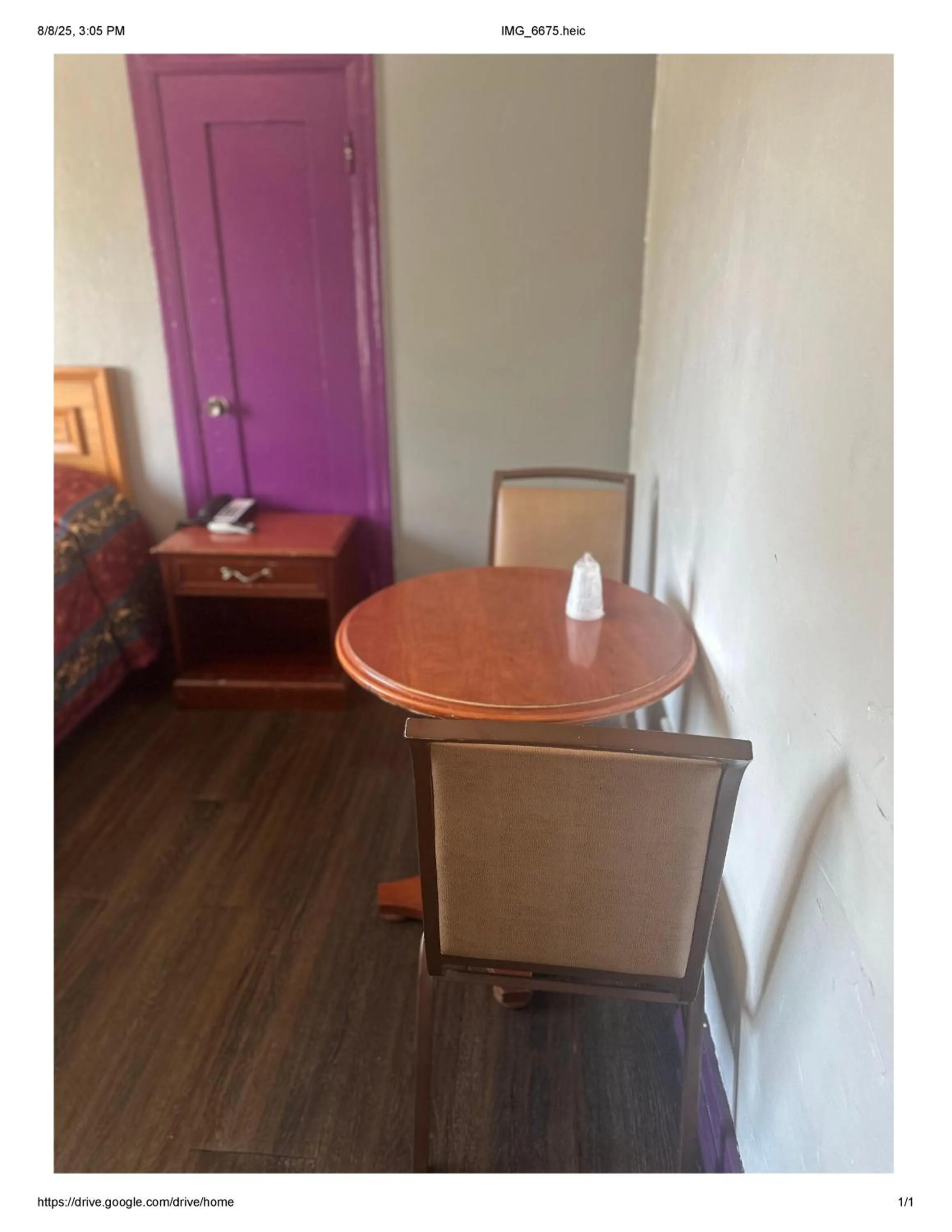 furniture in Roxy Hotel