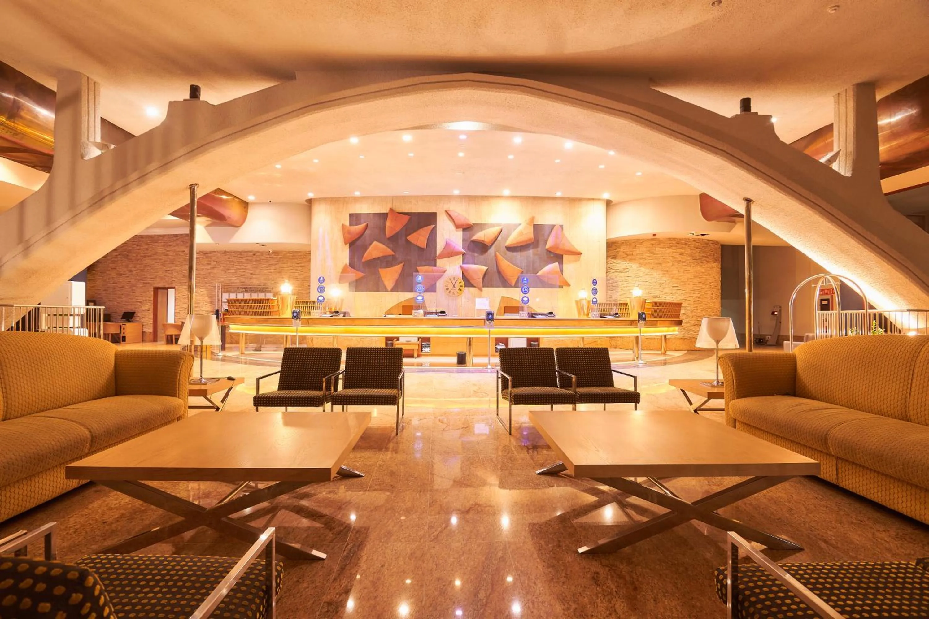 Lobby or reception in Gloria Palace Amadores Thalasso & Hotel