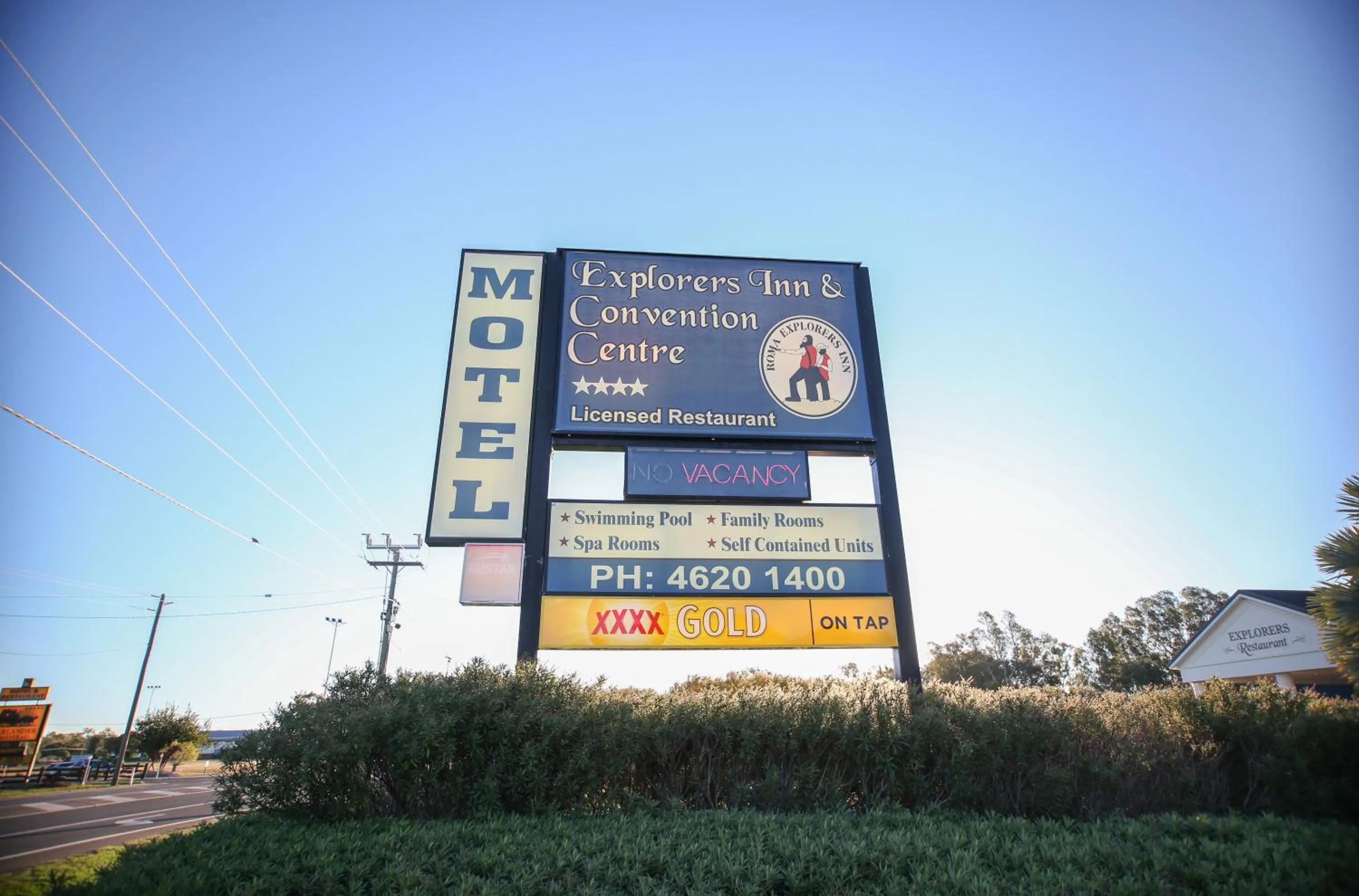 Property logo or sign in Roma Explorers Inn