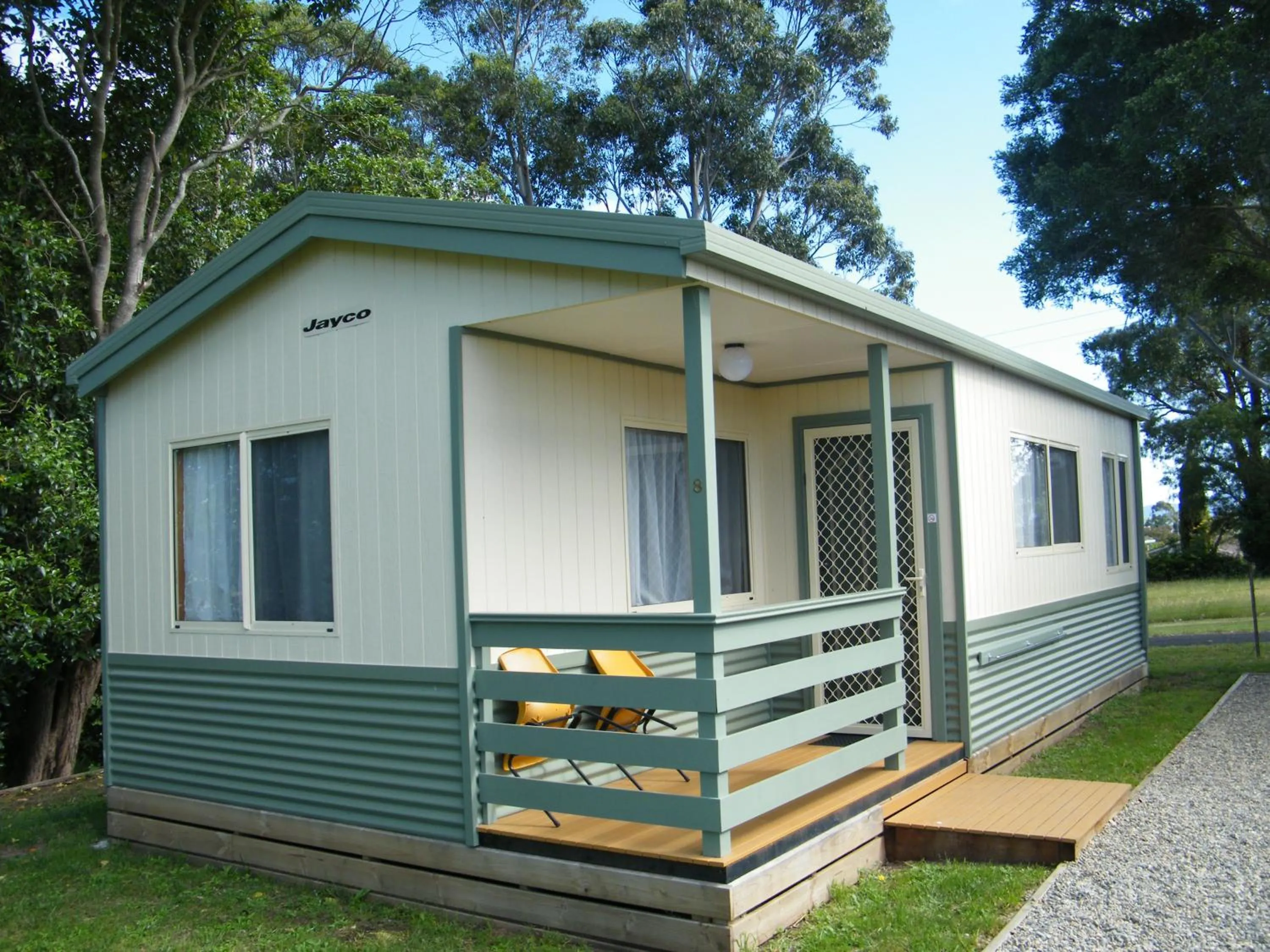 Property building in Bega Caravan Park