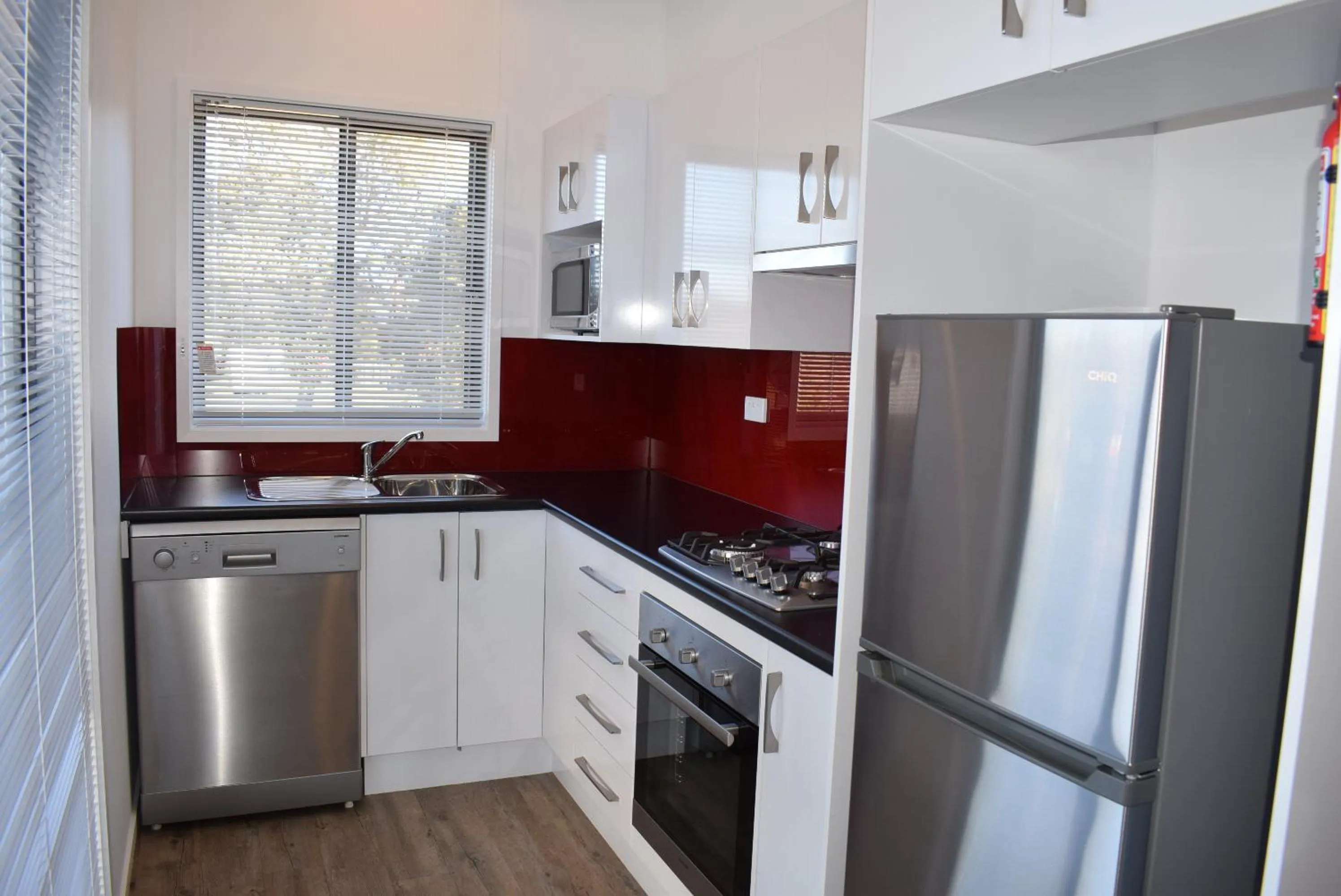 Shower in Bega Caravan Park