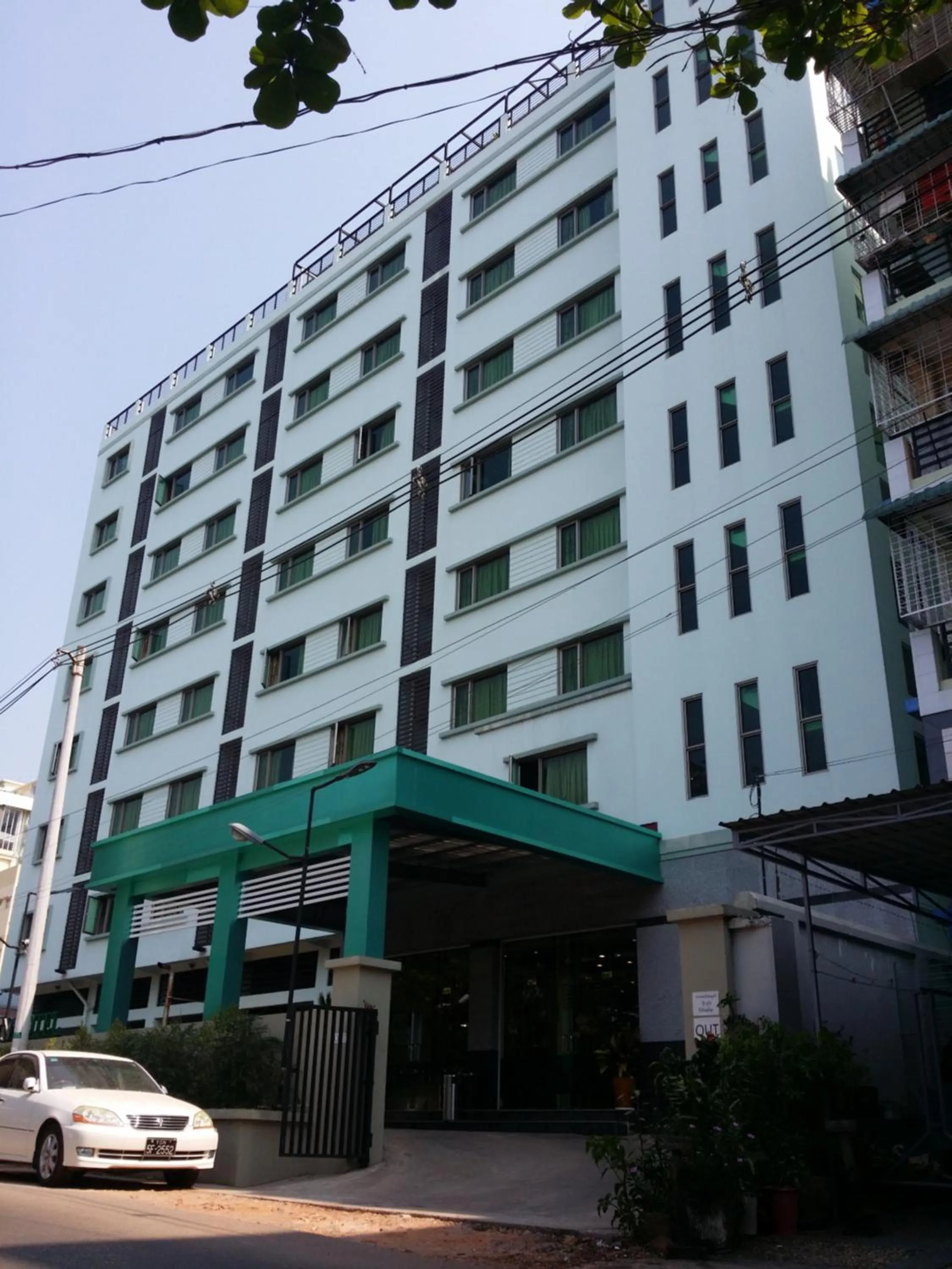 Property building in Silver Green Hotel