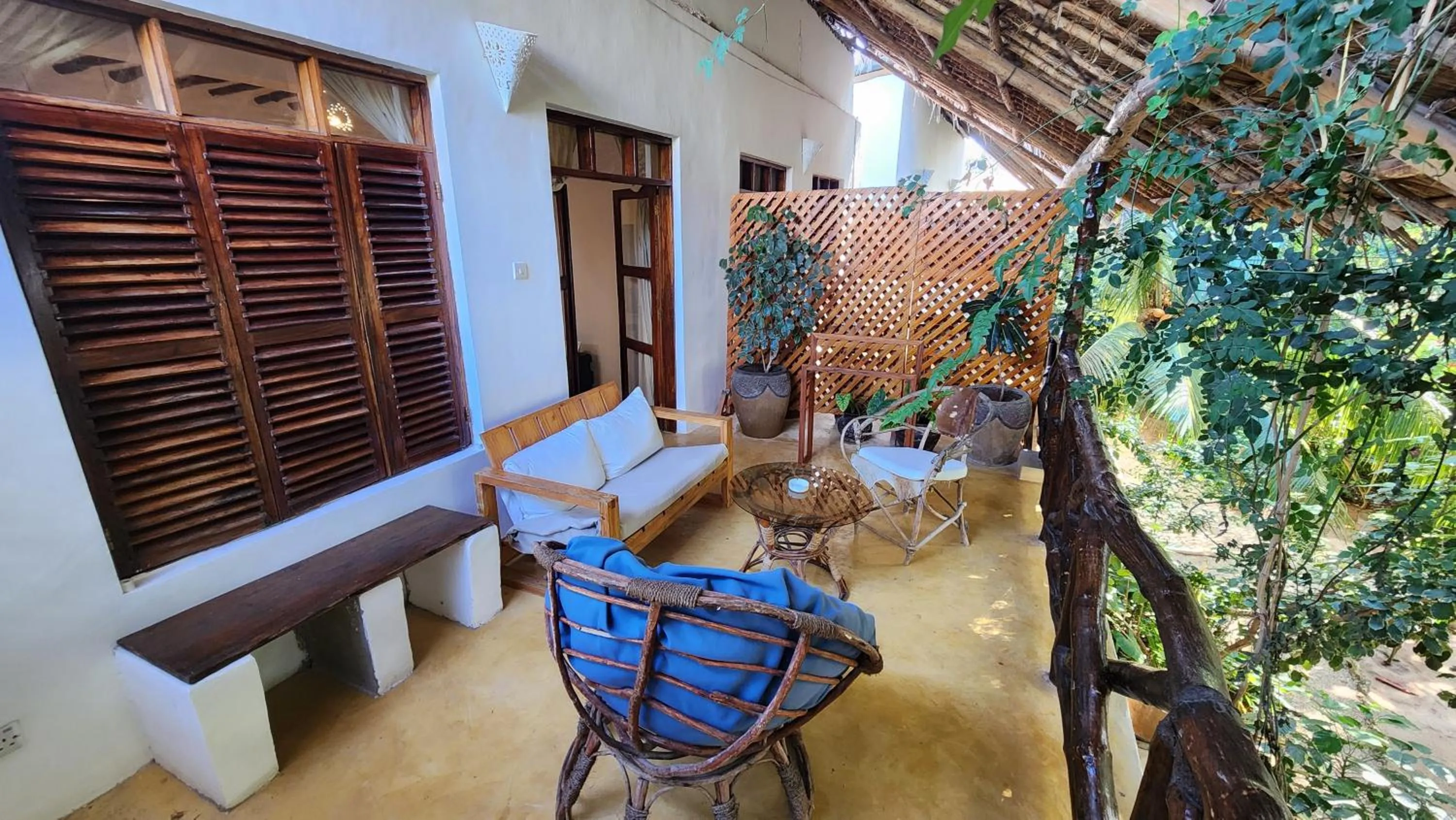 Balcony/Terrace in Atii Garden Bungalows