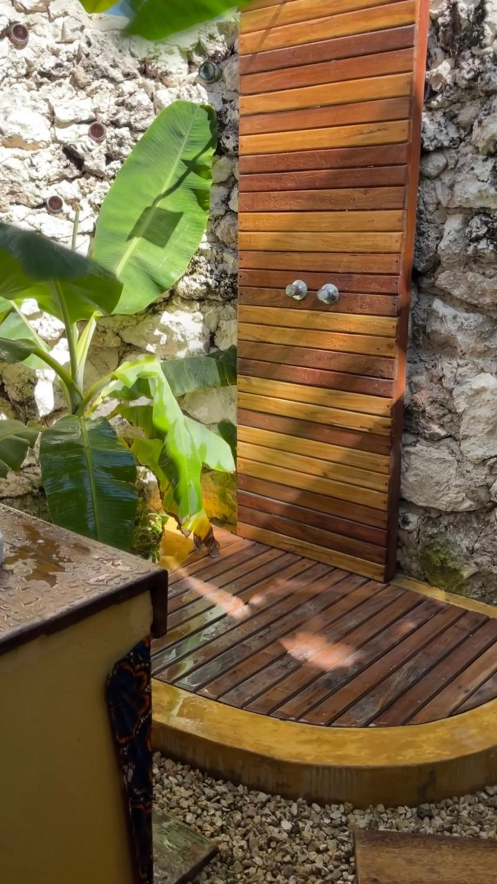 Open Air Bath in Atii Garden Bungalows