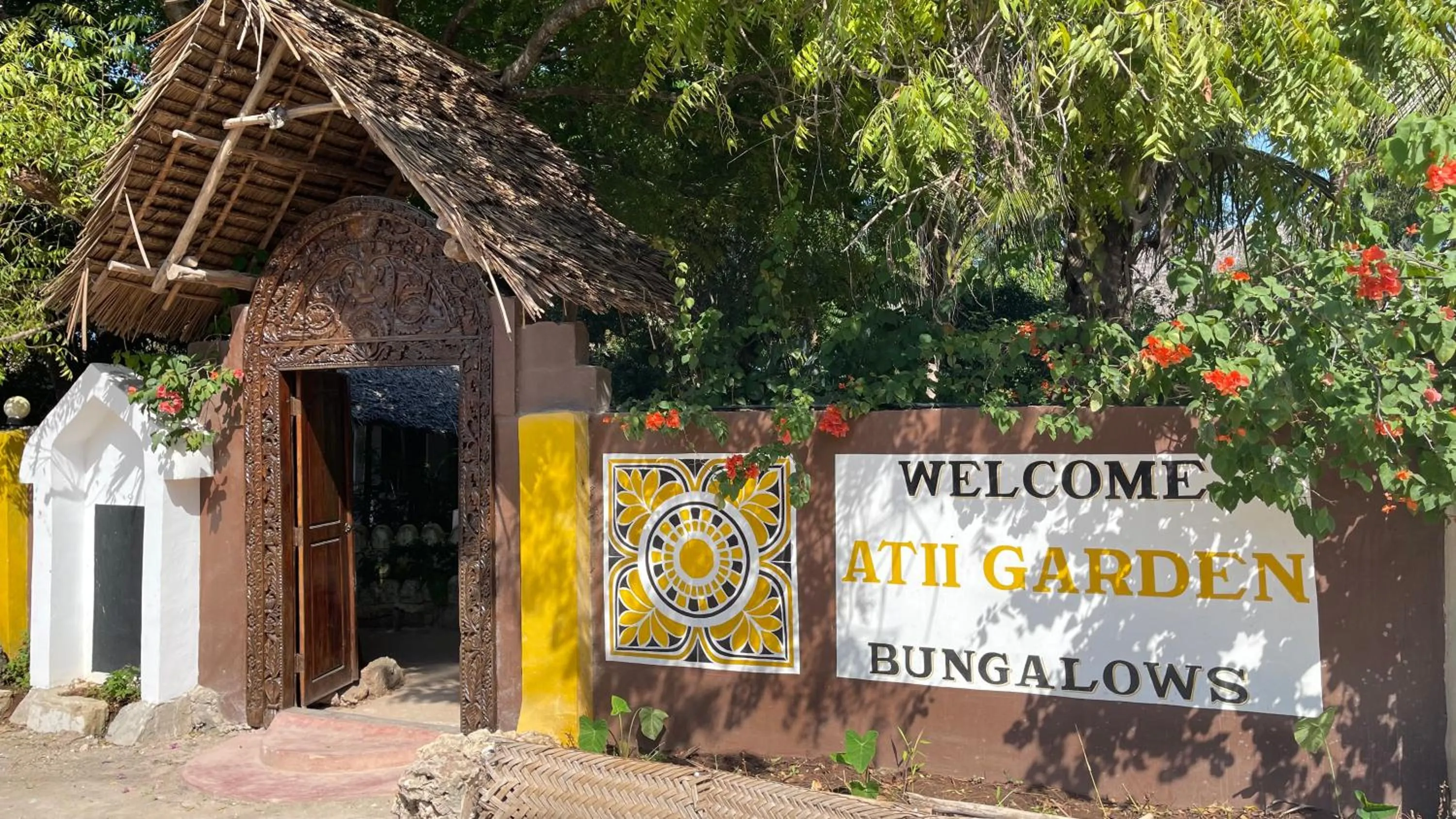 Facade/entrance in Atii Garden Bungalows