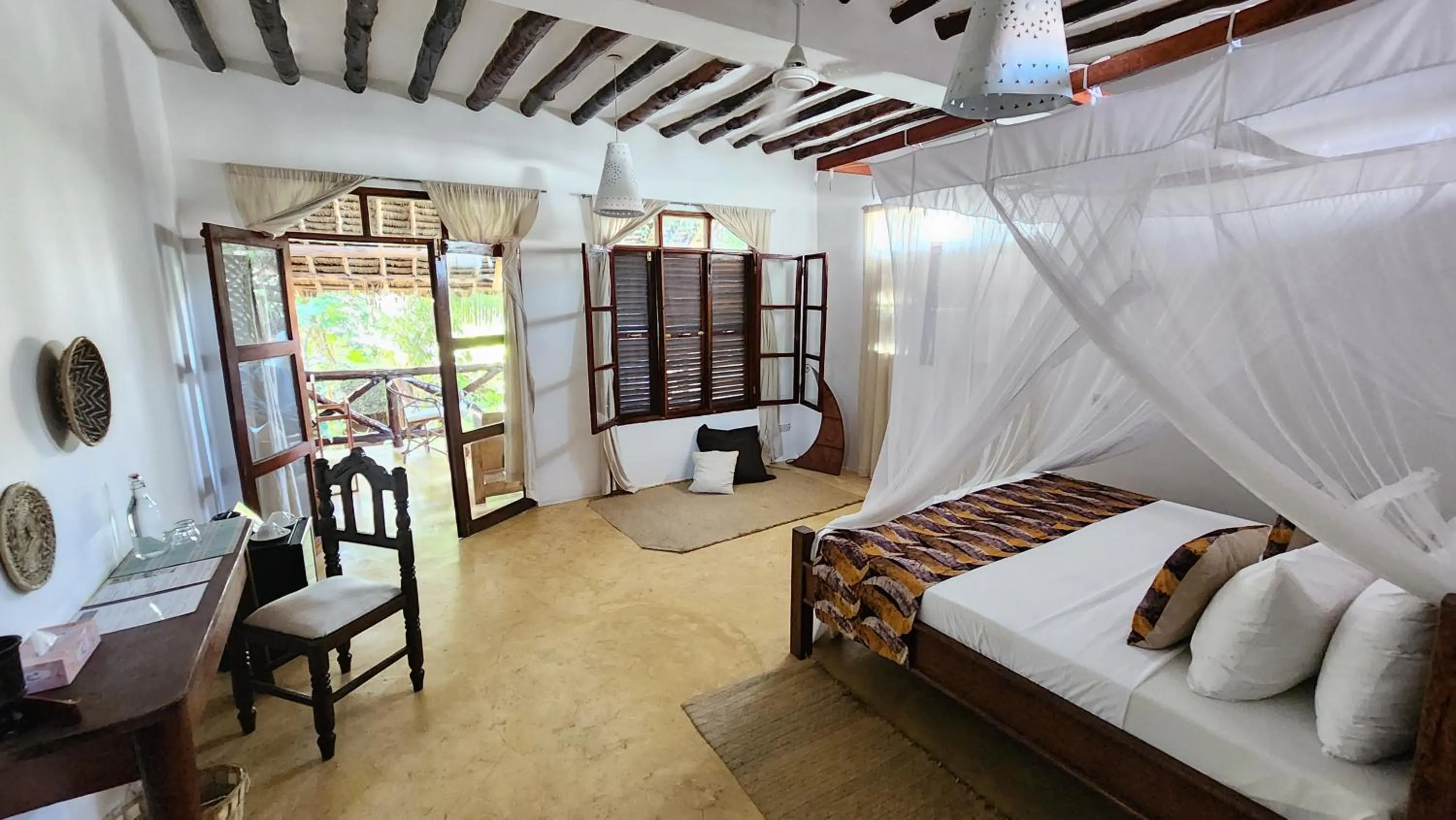 Photo of the whole room, Bed in Atii Garden Bungalows