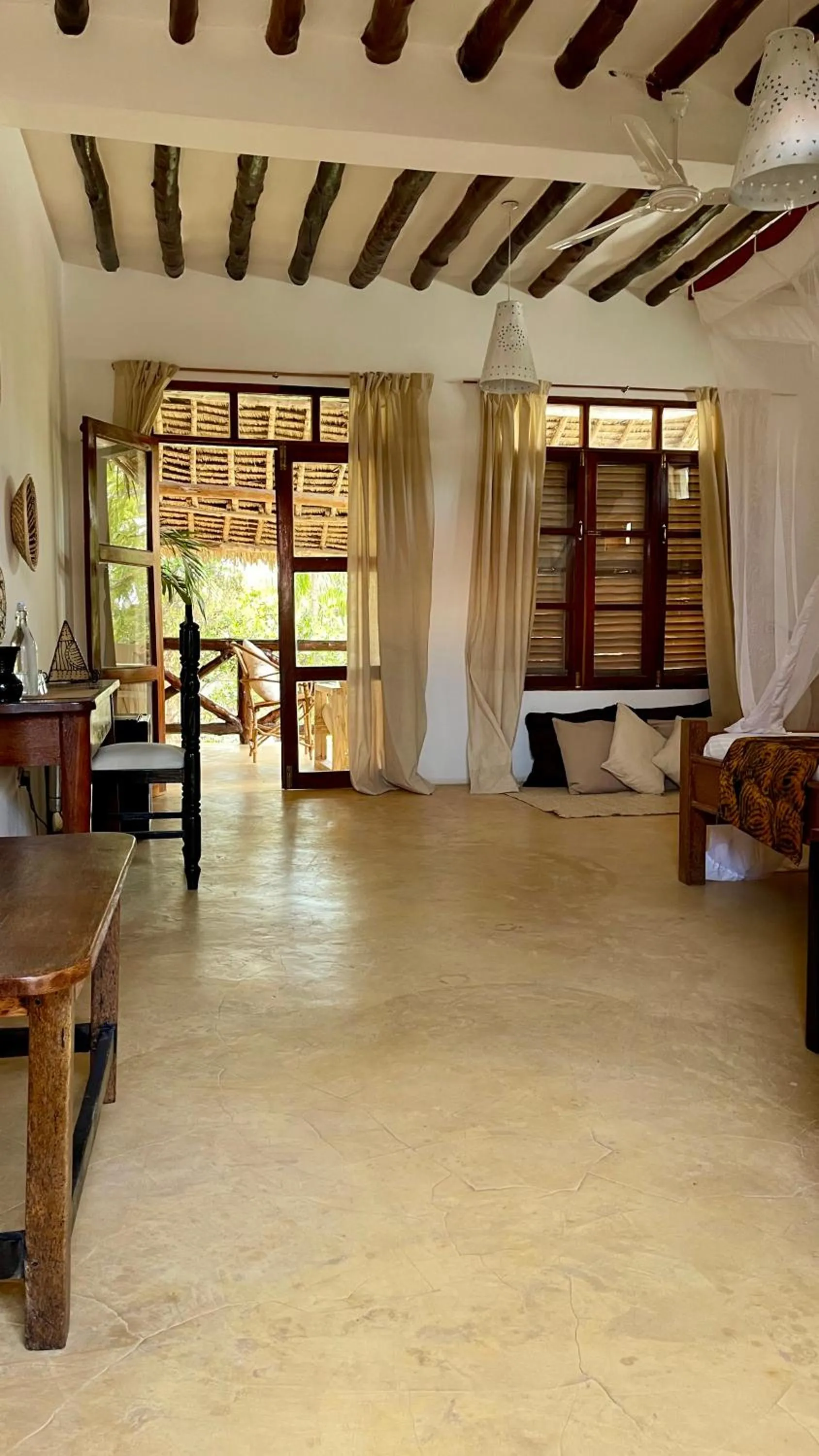 Living room in Atii Garden Bungalows