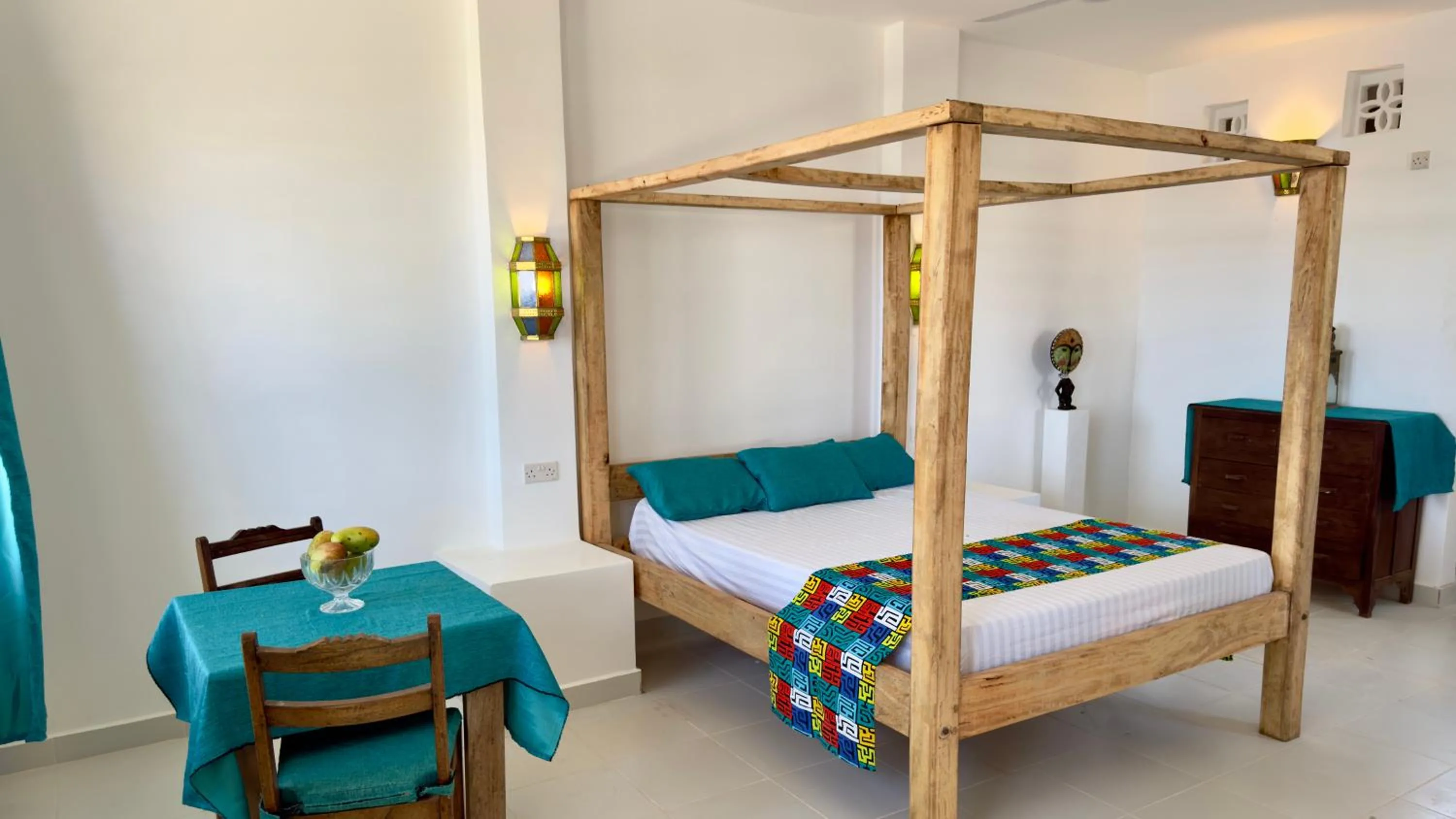 Bed in Sawa Sawa Beach House