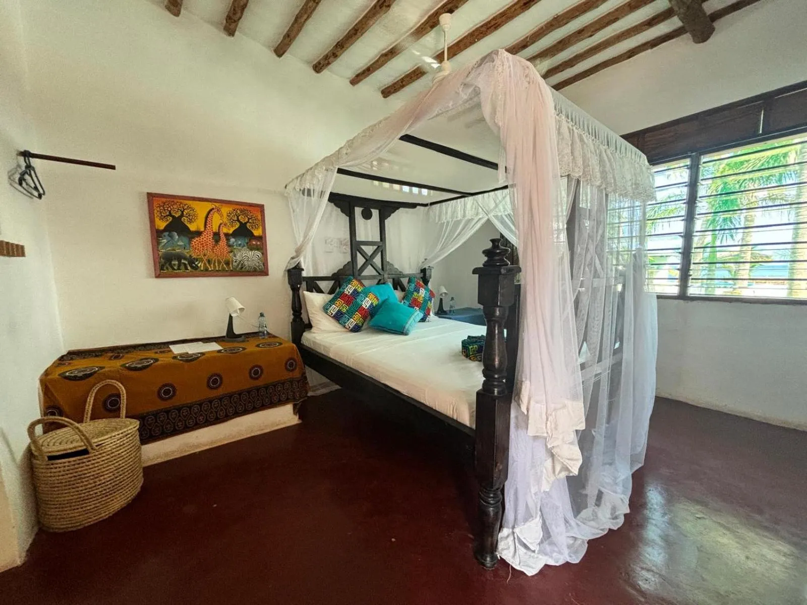 Bed in Sawa Sawa Beach House